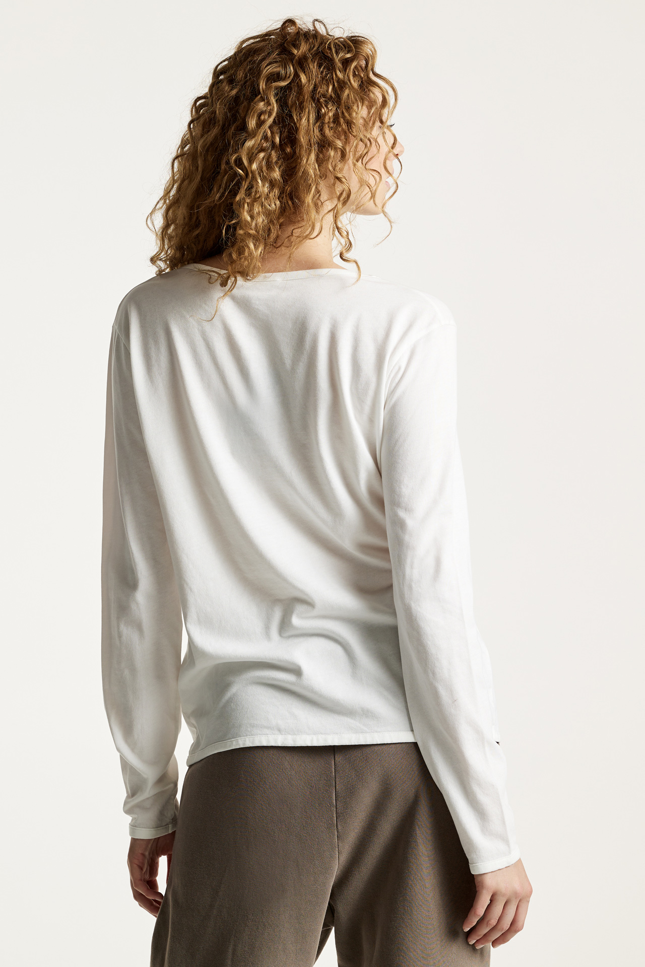 Regular Fit V-Neck Longsleeve