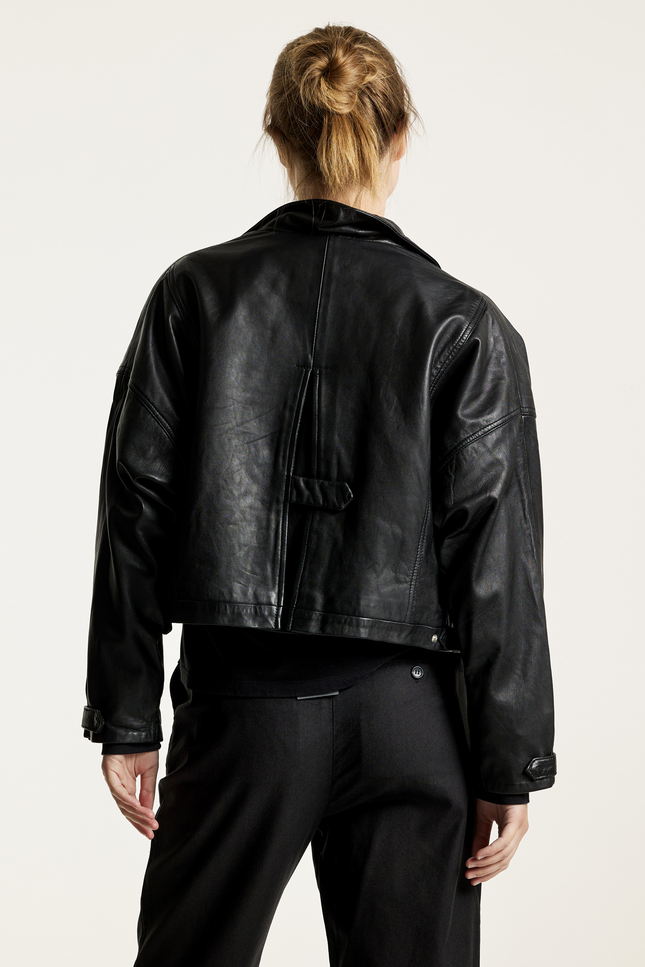 Crop Leather Jacket