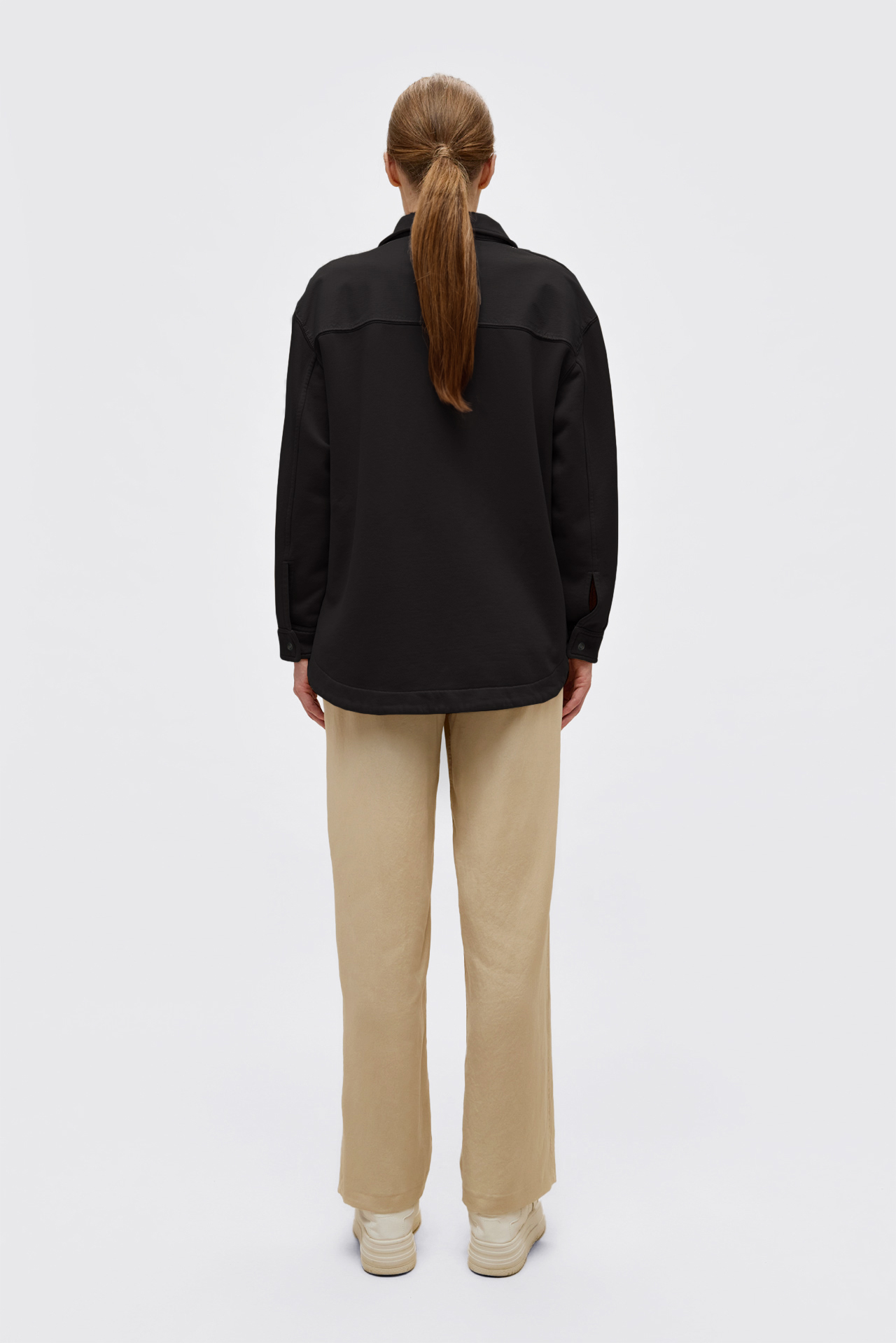 Contrast Detailed Overshirt