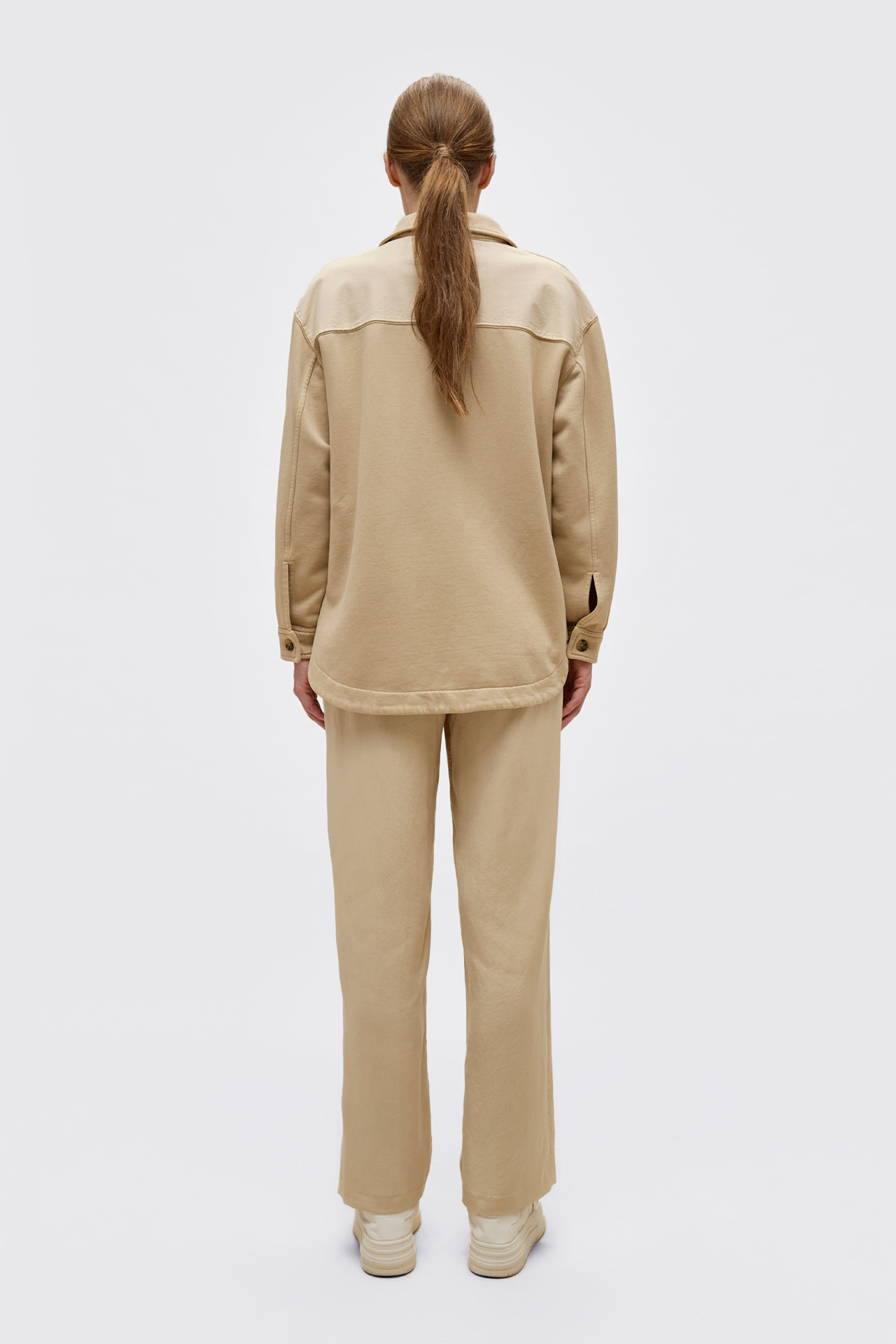 Contrast Detailed Overshirt