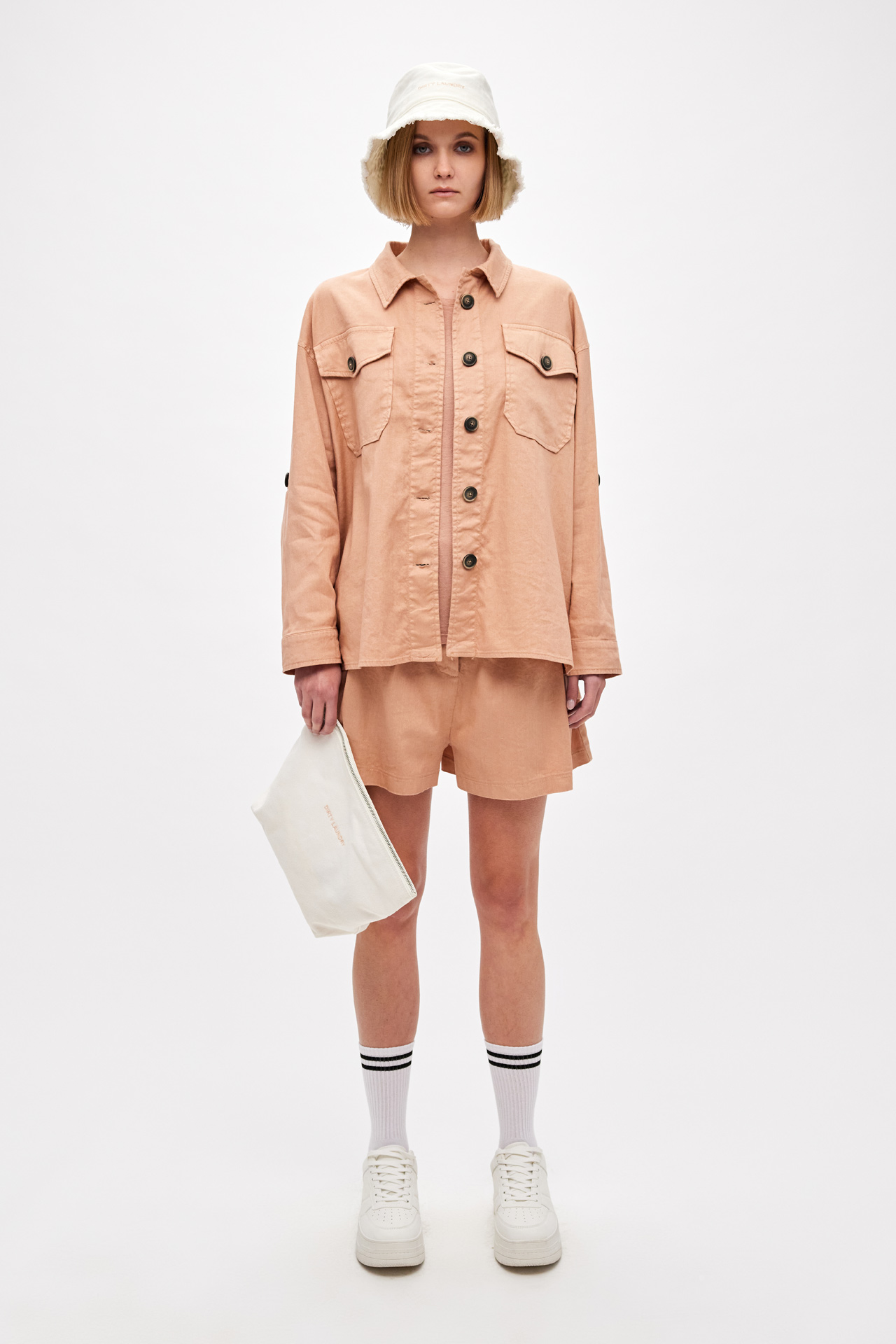 Overshirt With Side Slits