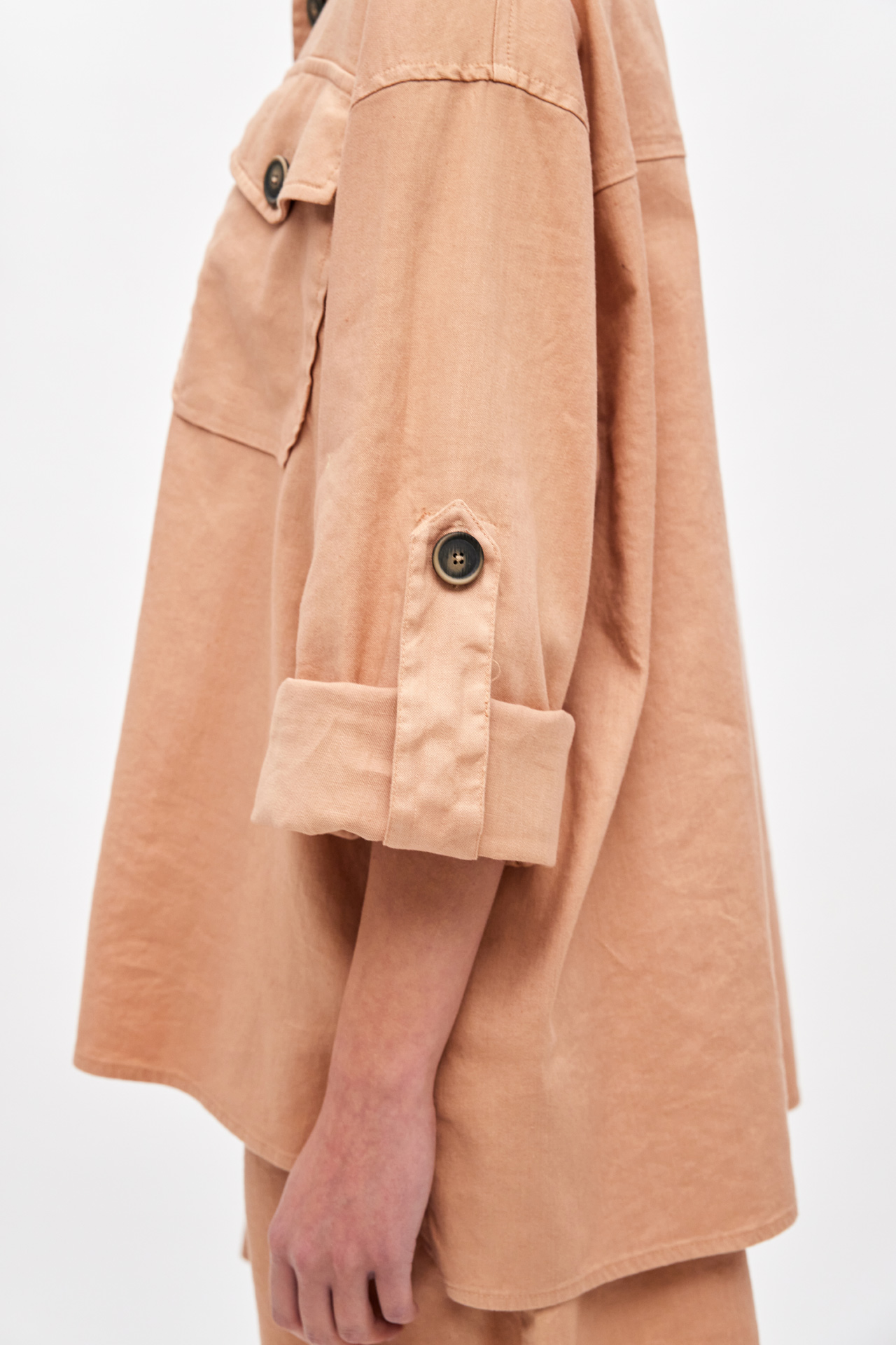 Overshirt With Side Slits