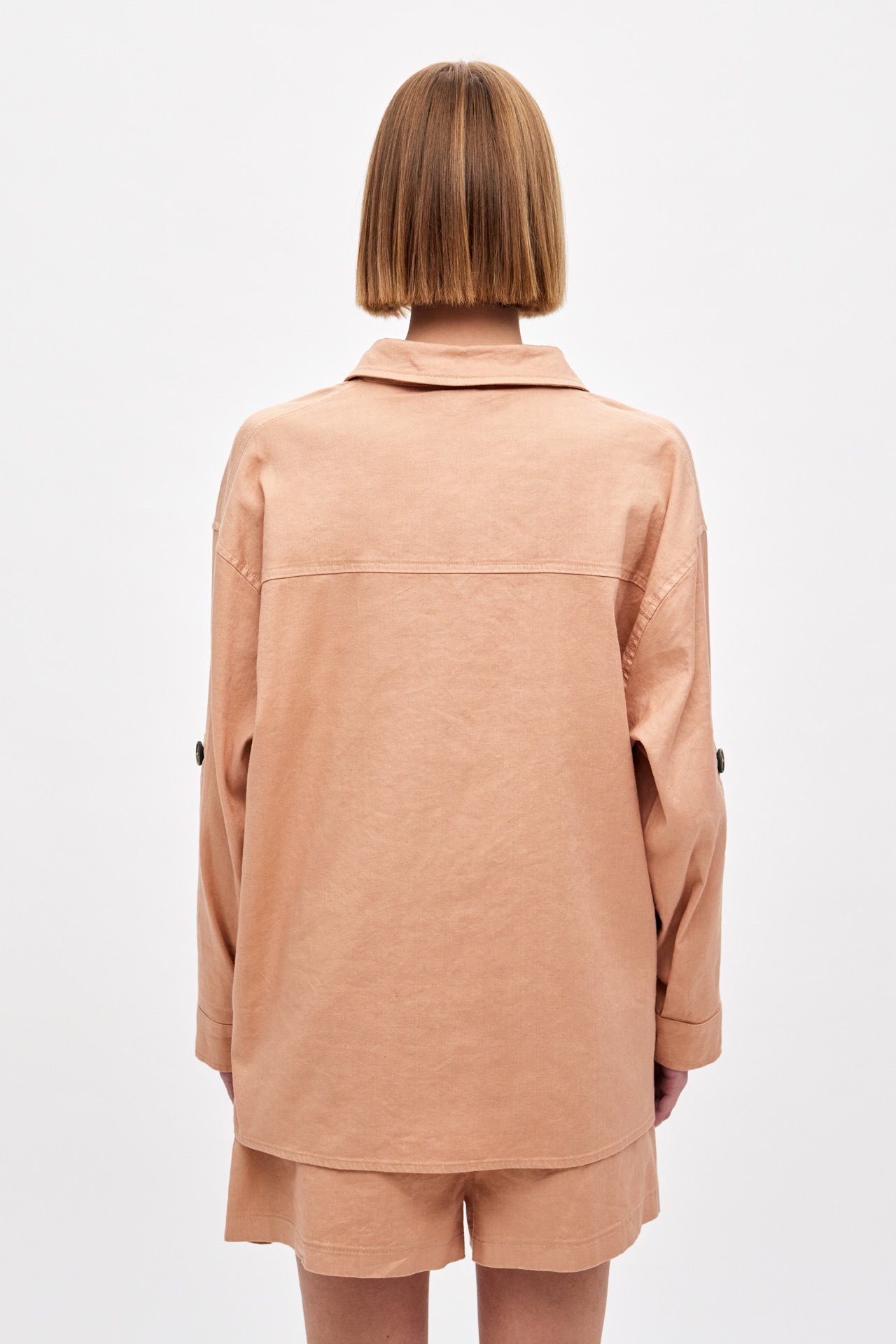 Overshirt With Side Slits