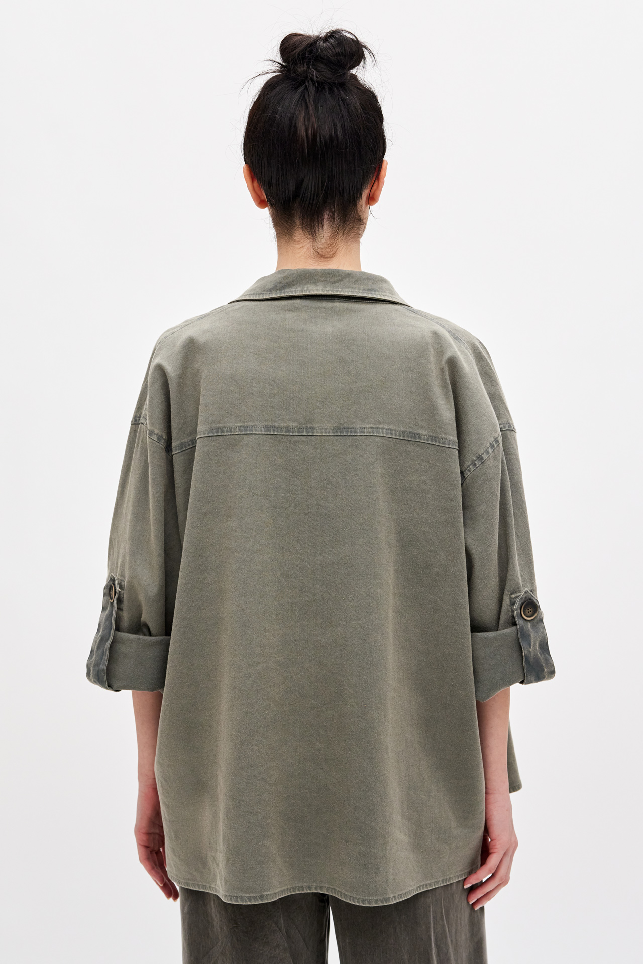 Overshirt With Side Slits