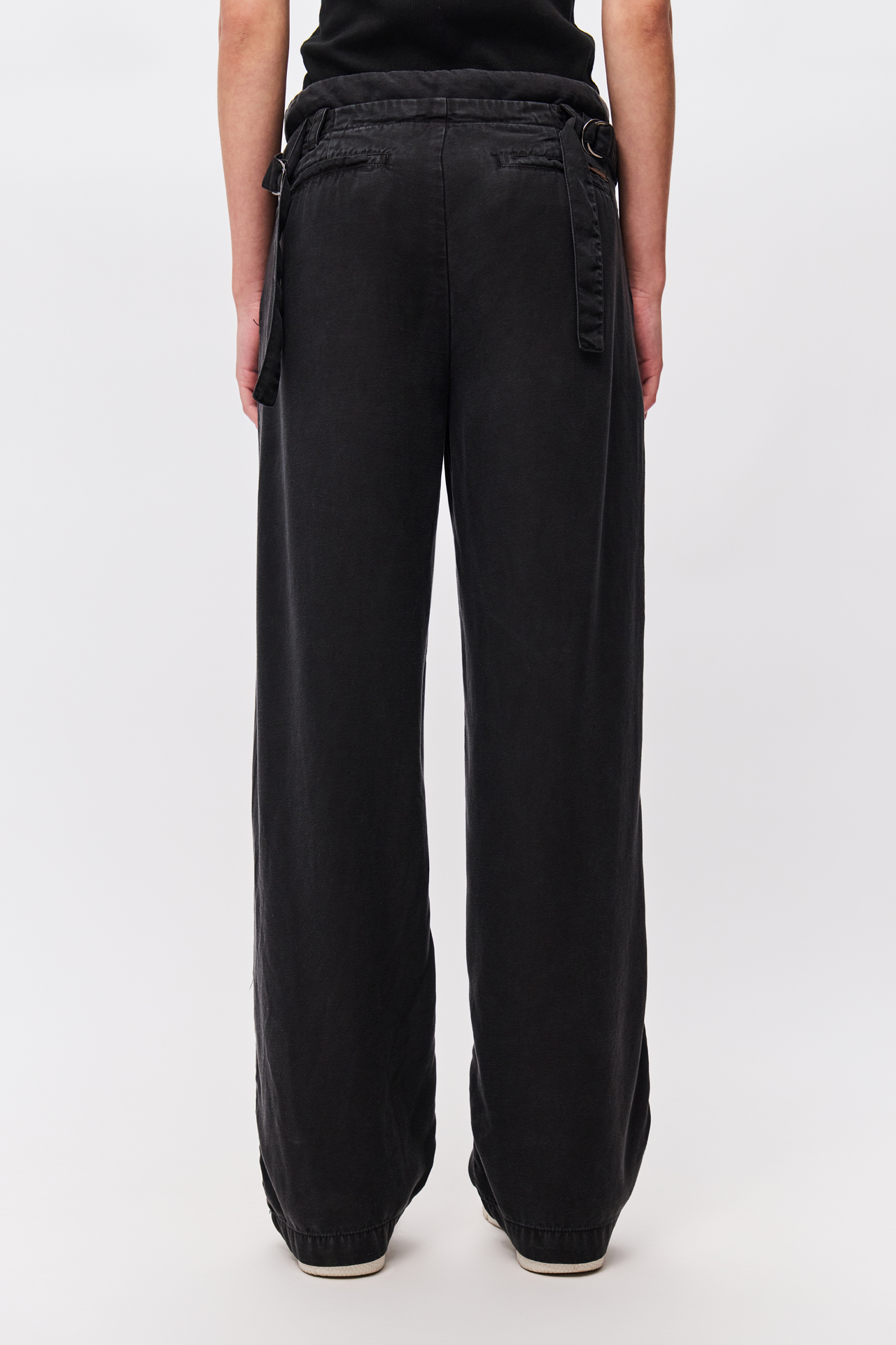 DOUBLE WAISTBAND WIDELEG