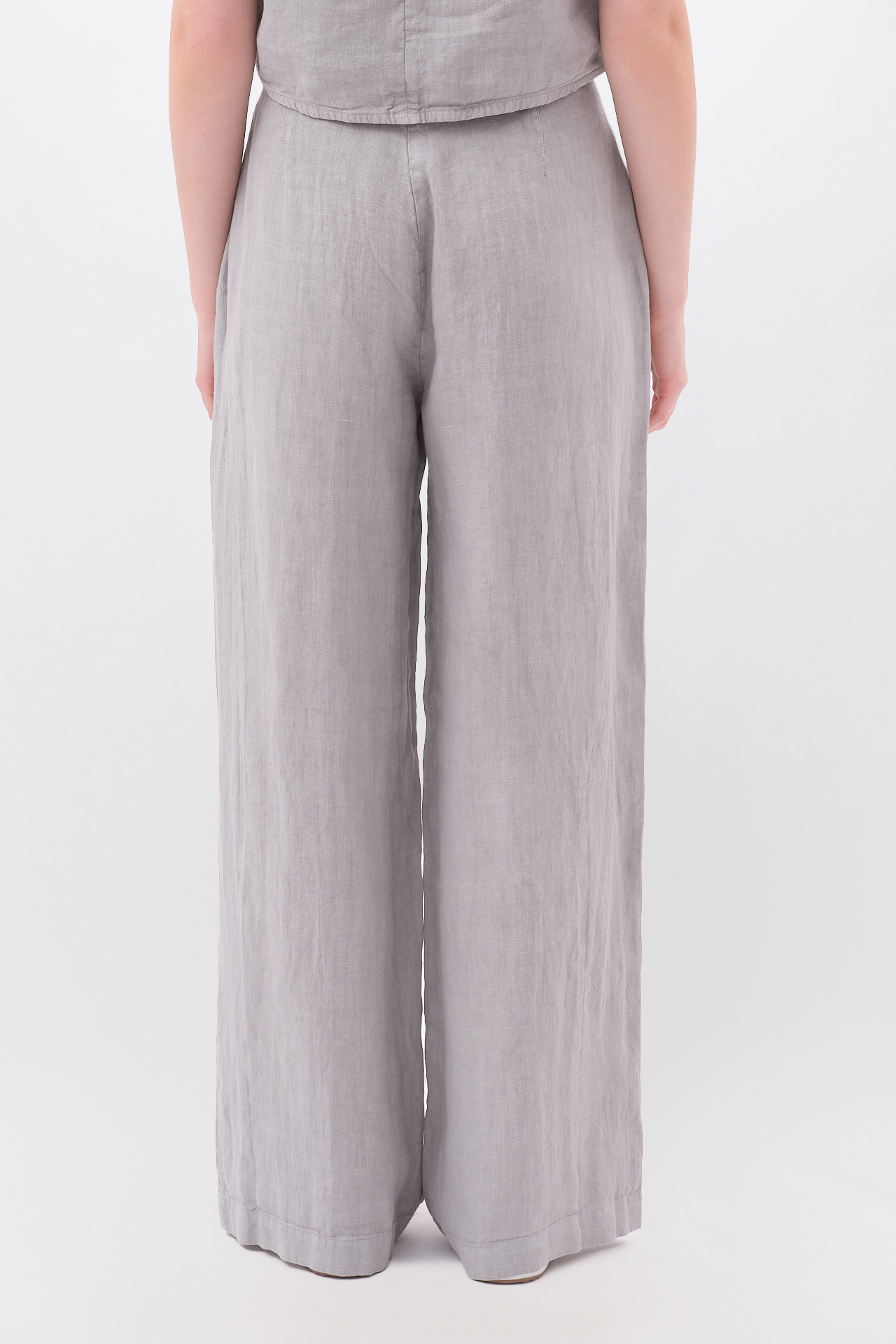 WIDELEG PLEATED PANTS