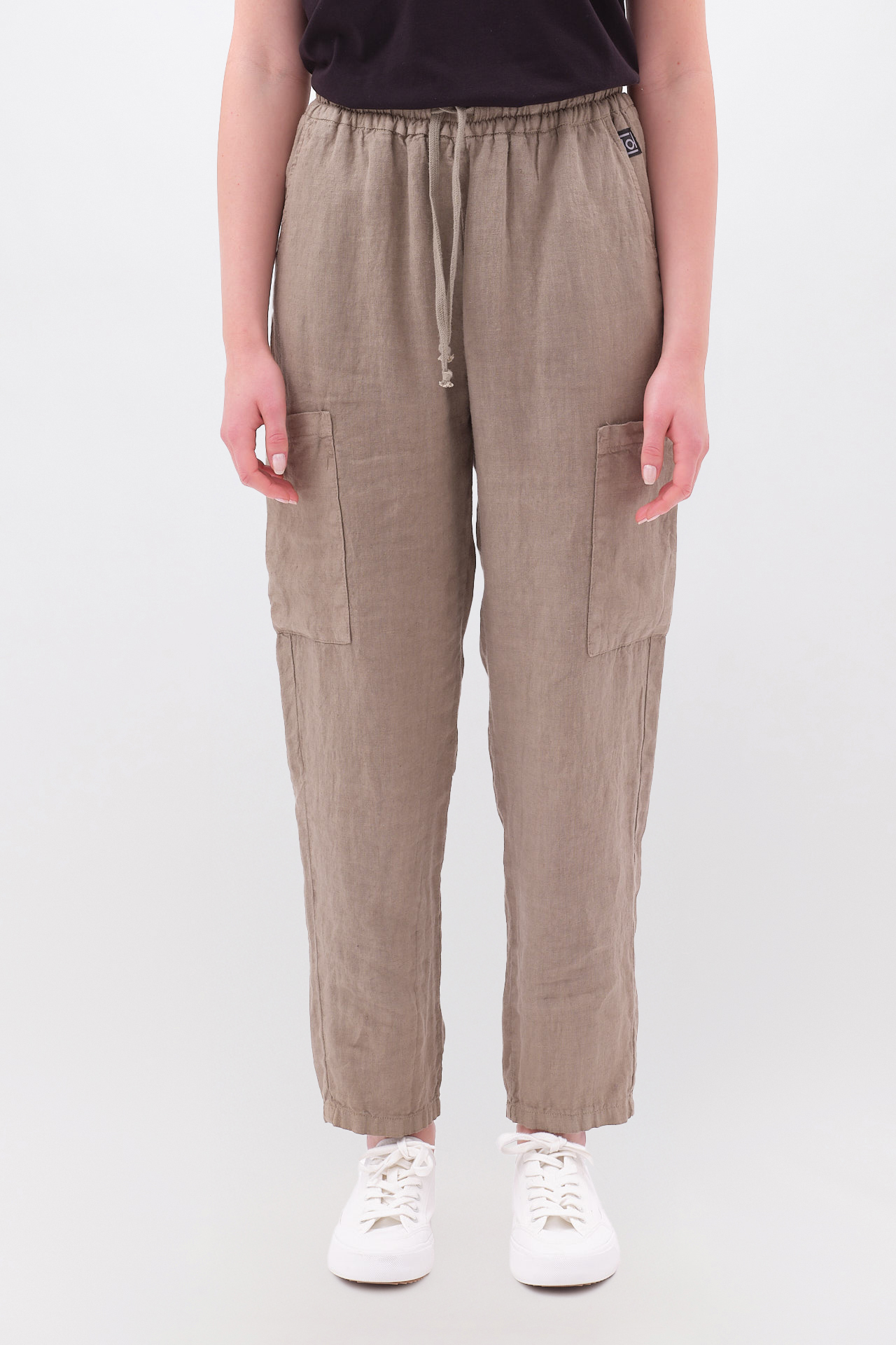 CARGO LINEN PANTS