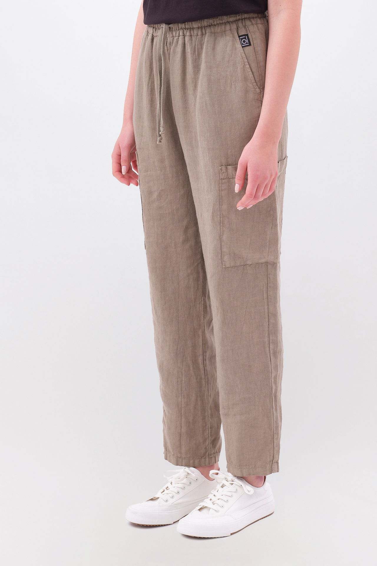 CARGO LINEN PANTS