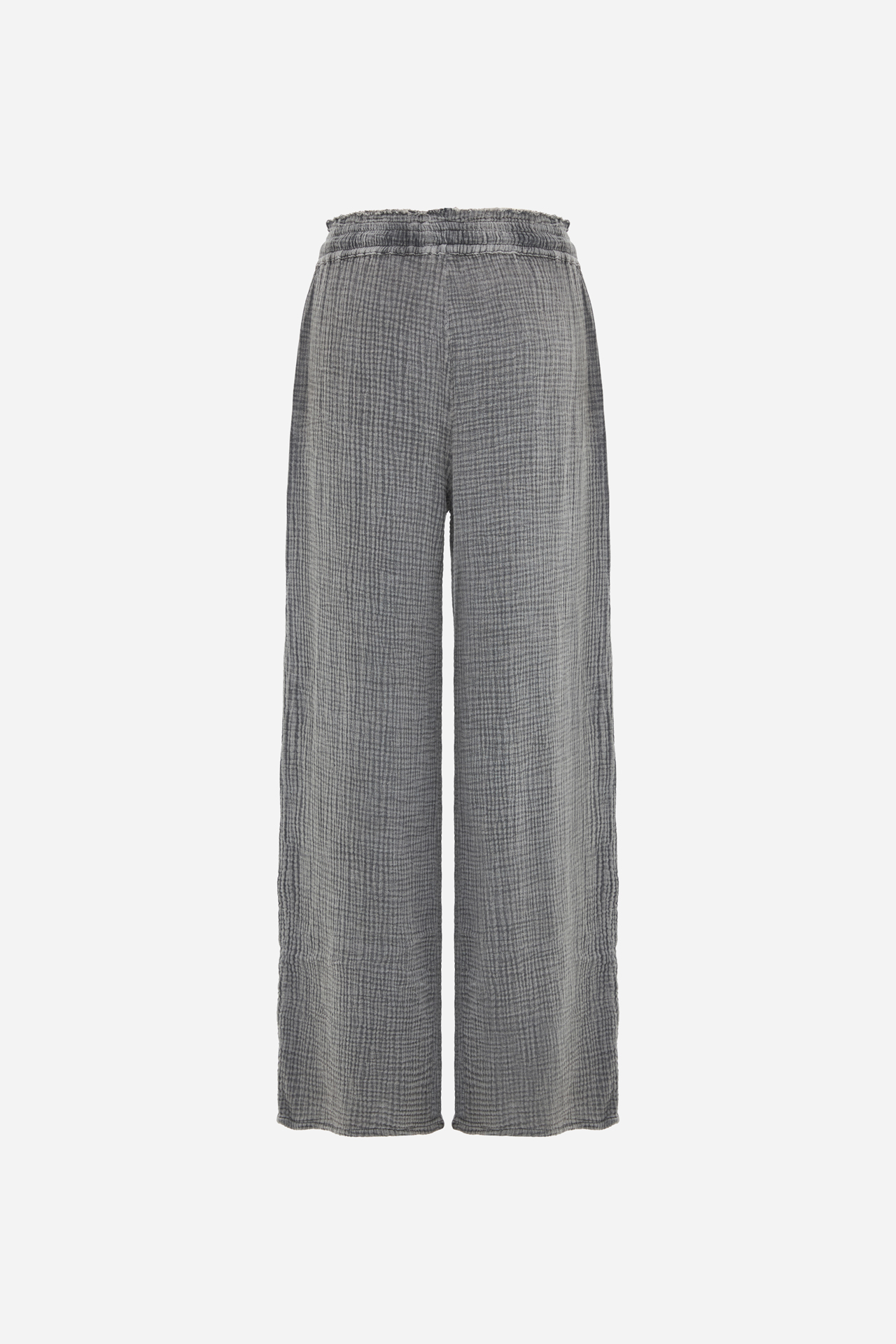 RELAXED PANTS WITH RAW EDGES