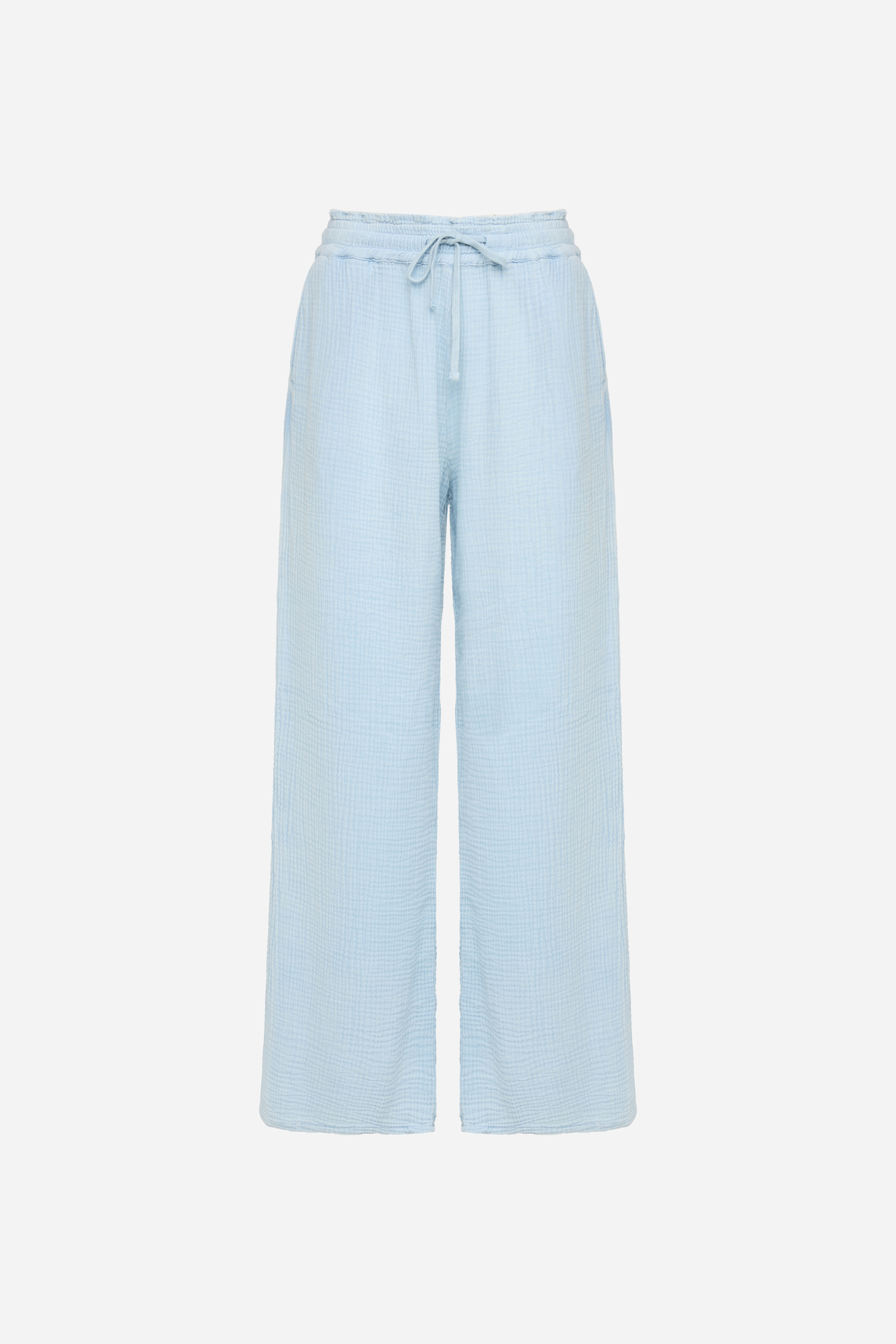 RELAXED PANTS WITH RAW EDGES