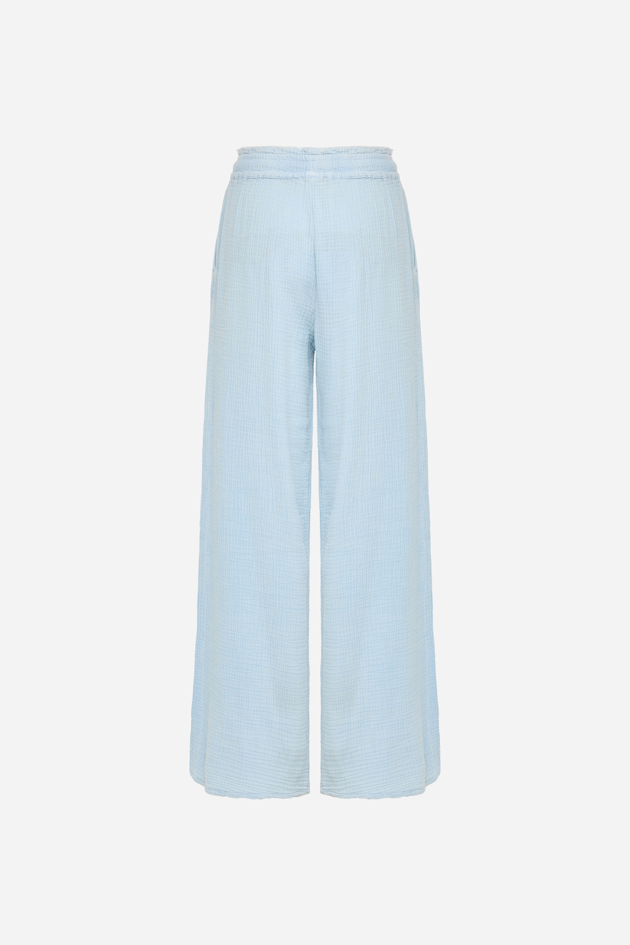 RELAXED PANTS WITH RAW EDGES