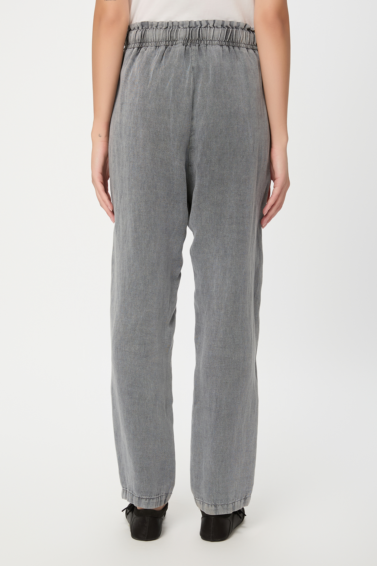 TENCEL LINEN DRAWSTRING PANTS