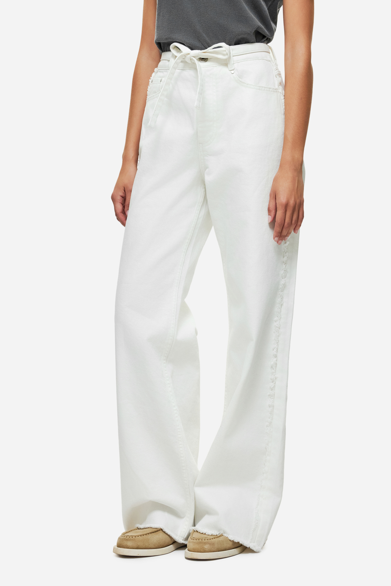 BULL DENIM WIDELEG PANTS