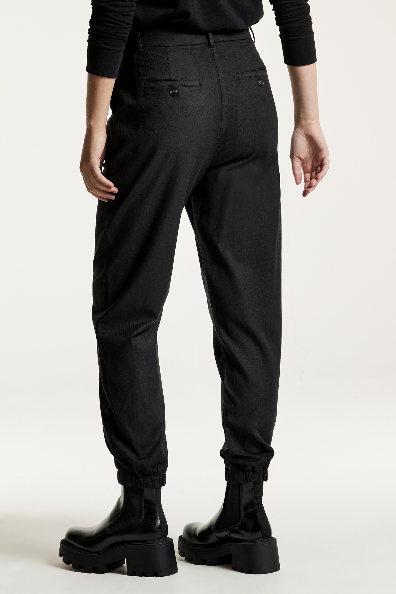 Pleated Jogger Trousers