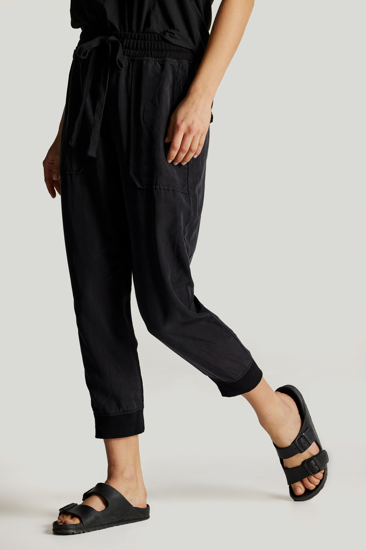 Rib Detail Jogger Trouser