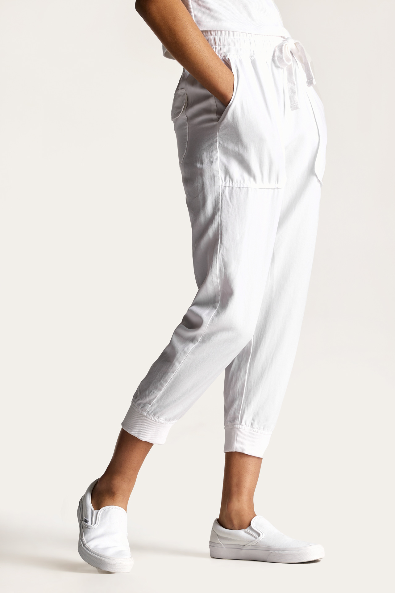 Rib Detail Jogger Trouser