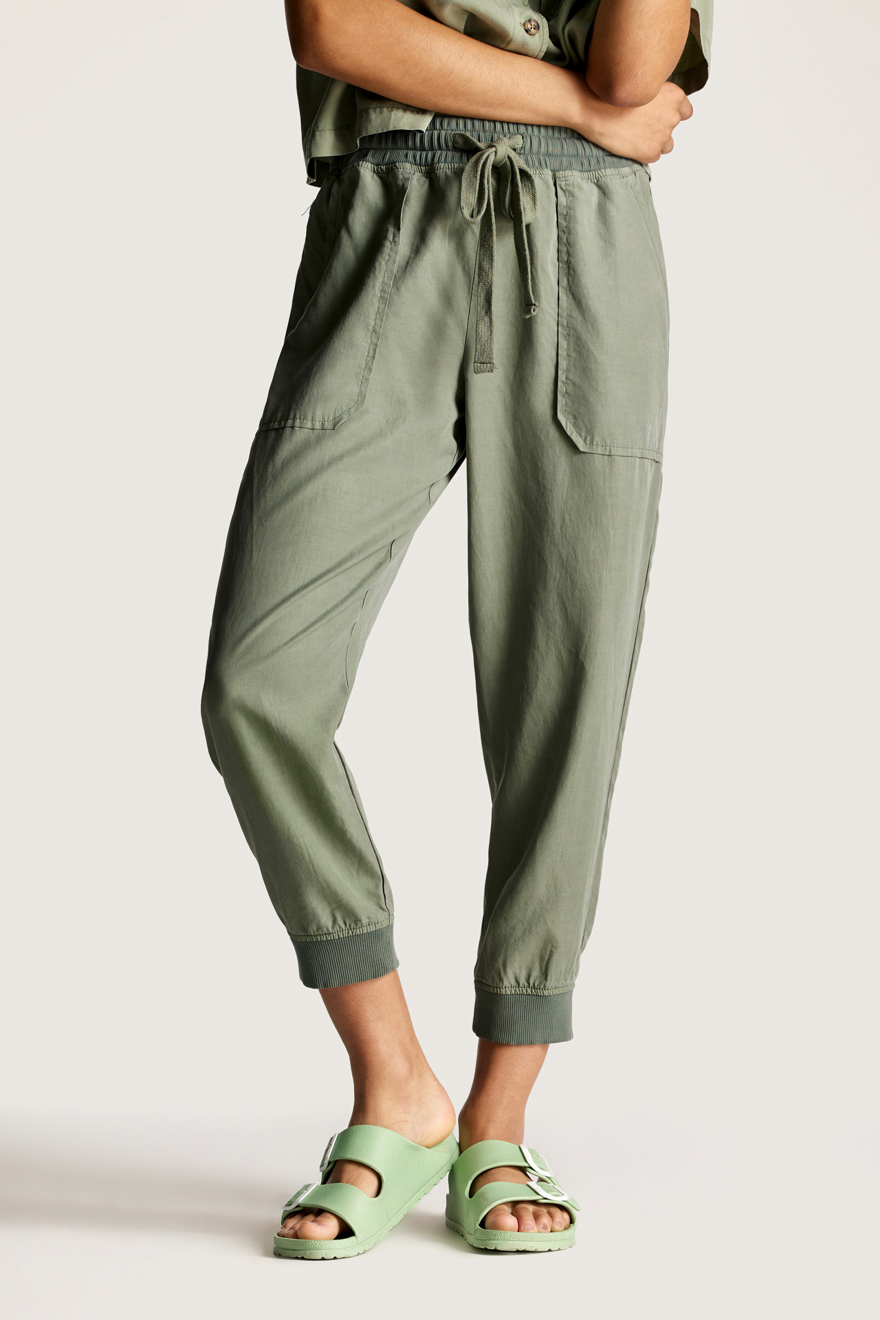 Rib Detail Jogger Trouser