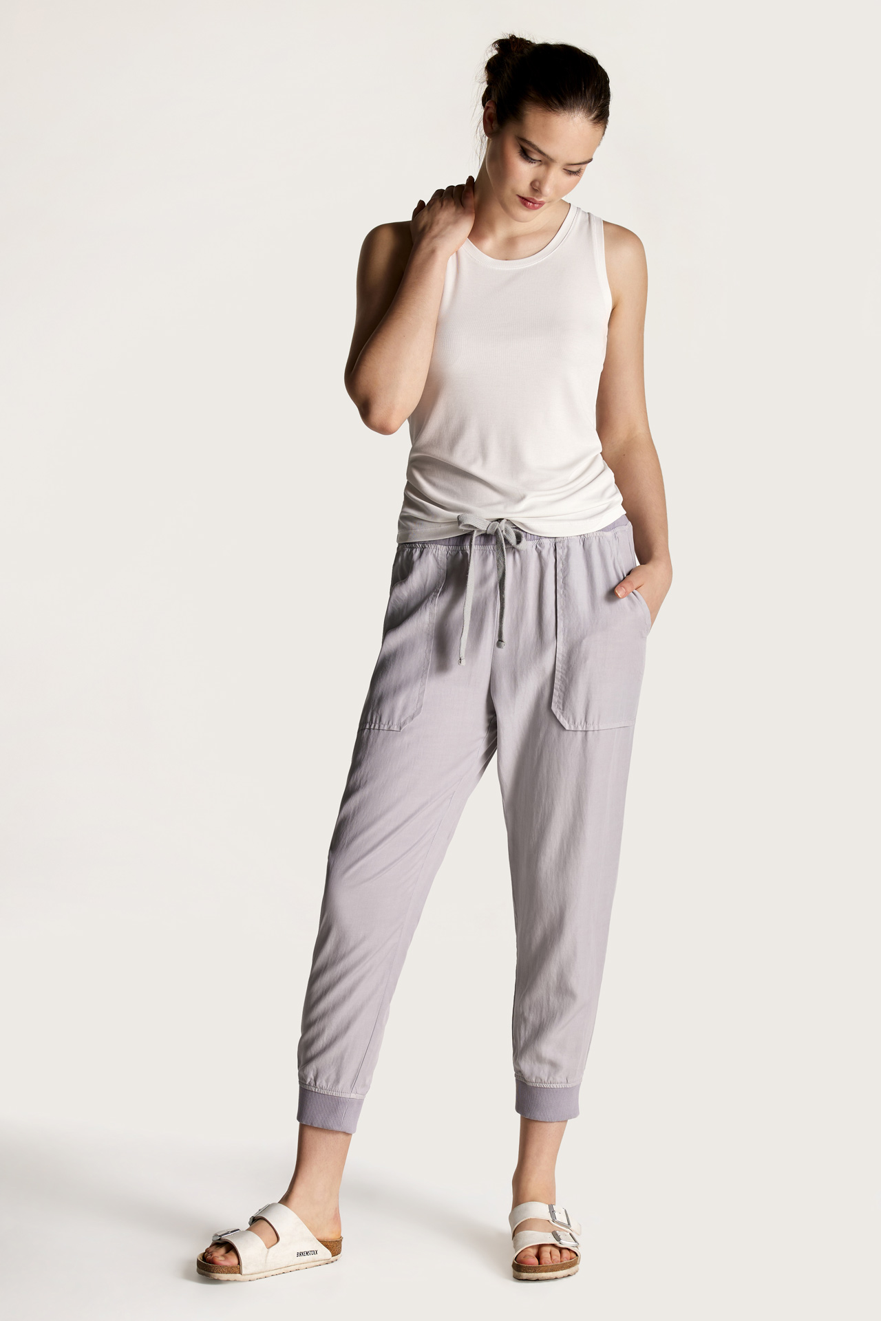 Rib Detail Jogger Trouser