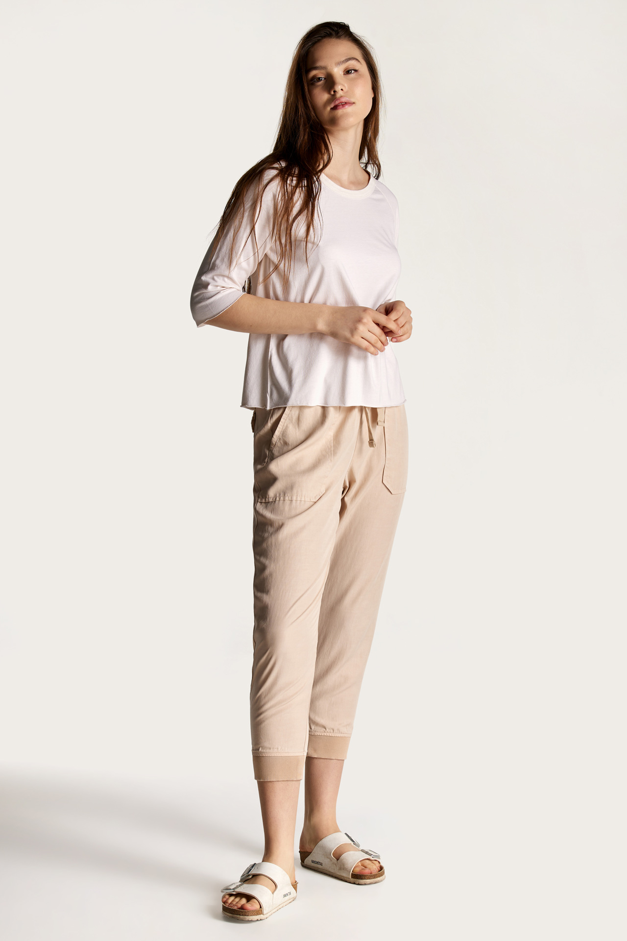Rib Detail Jogger Trouser