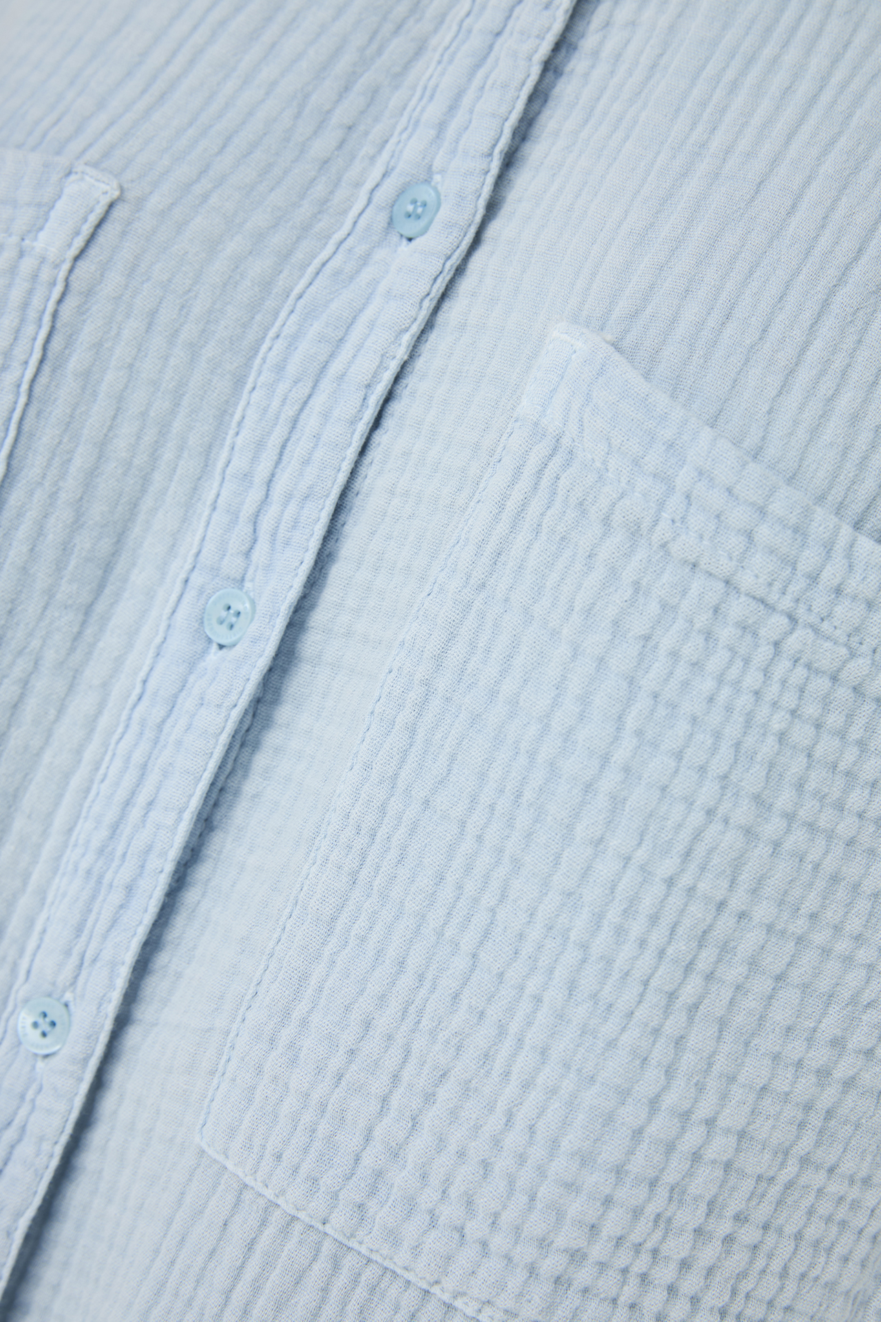 RELAXED SHIRT WITH RAW EDGES