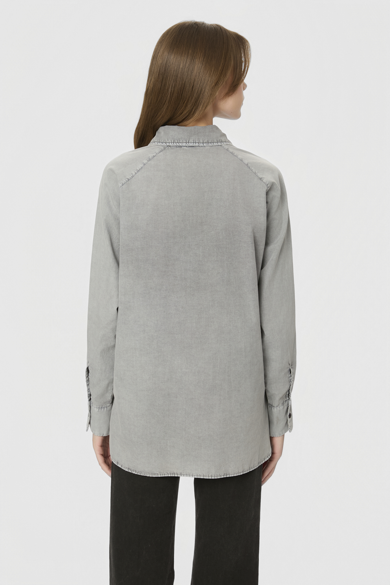 POPLIN RAGLAN SHIRT