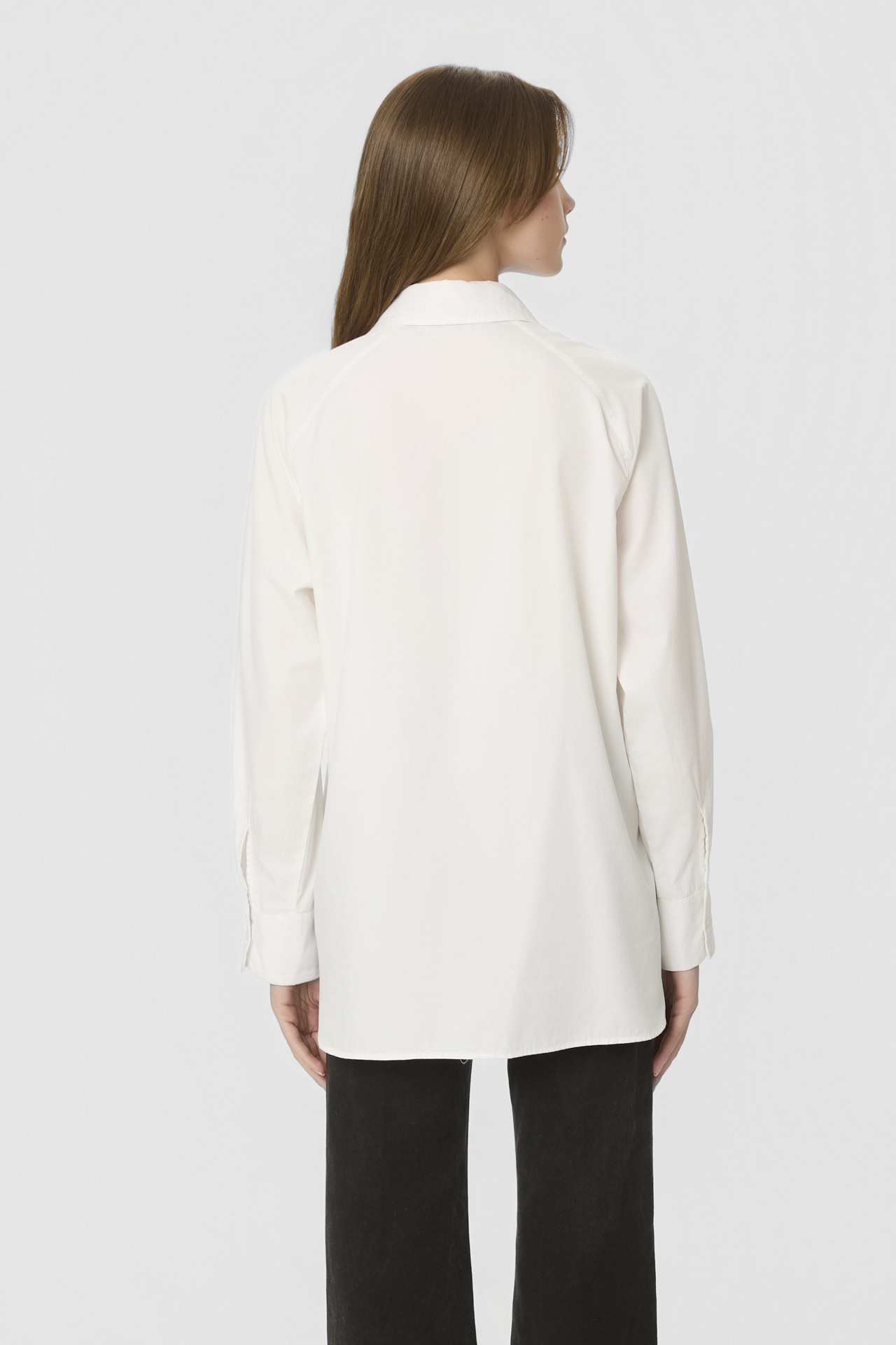 POPLIN RAGLAN SHIRT