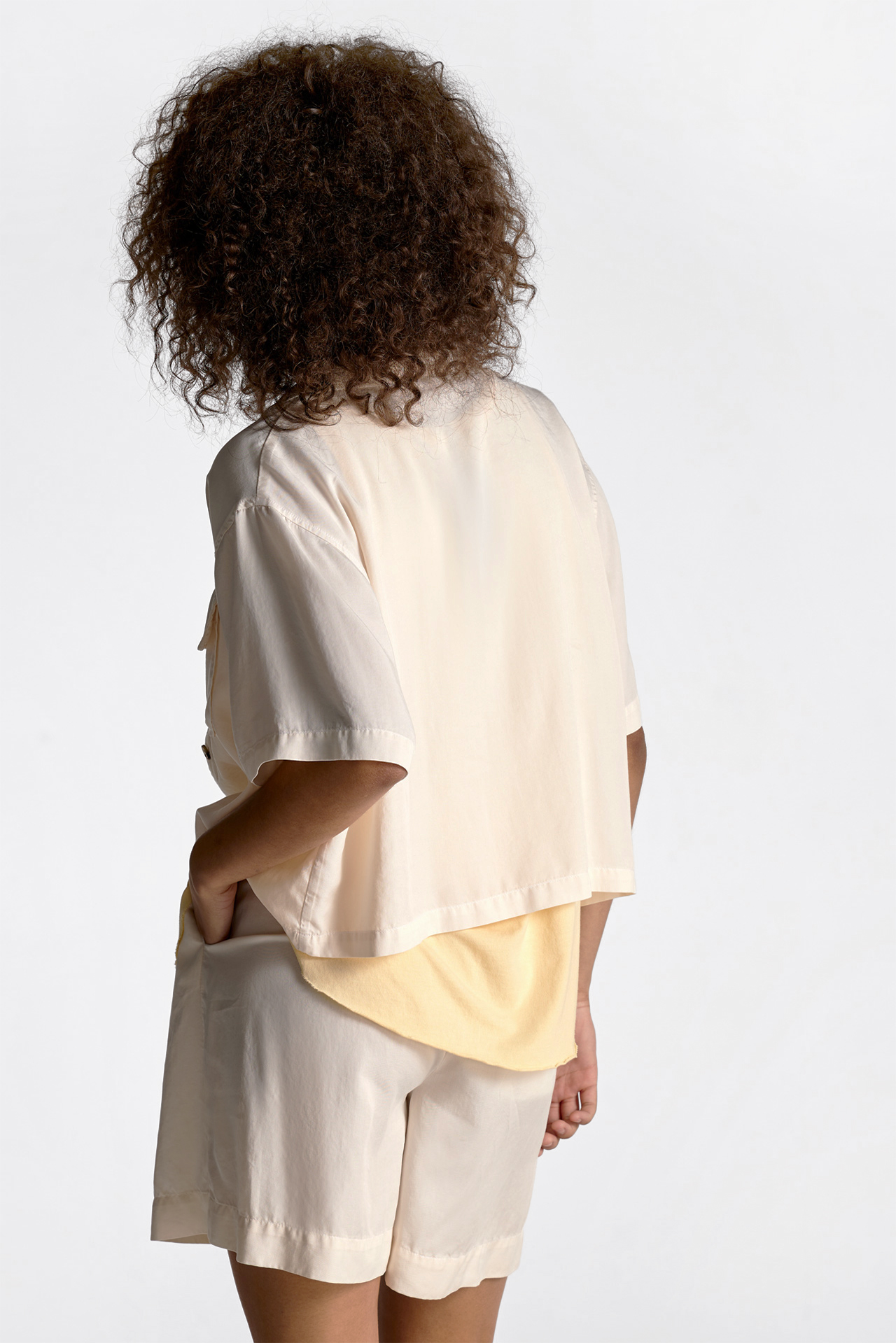 Crop Short Sleeve Shirt