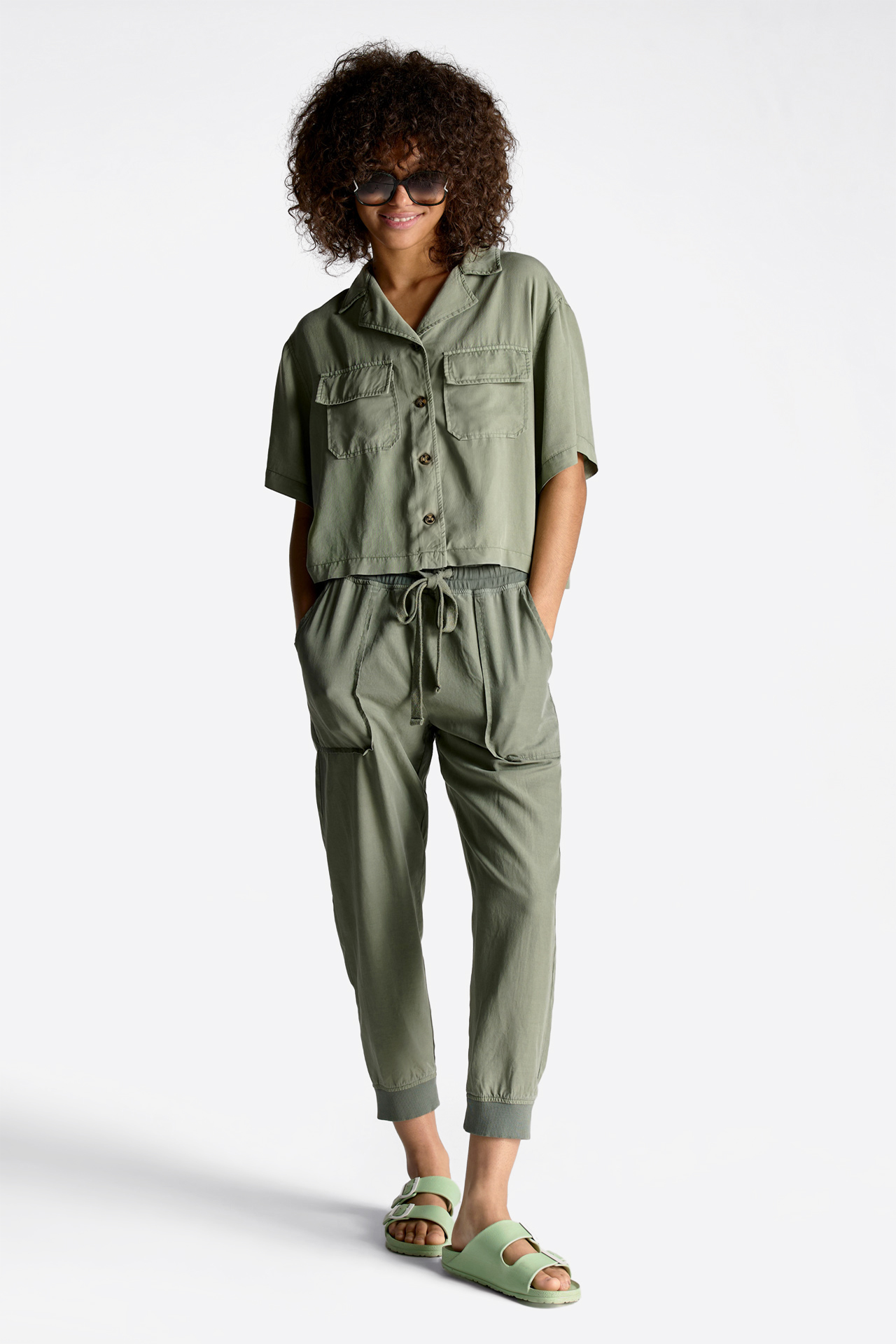 Crop Short Sleeve Shirt