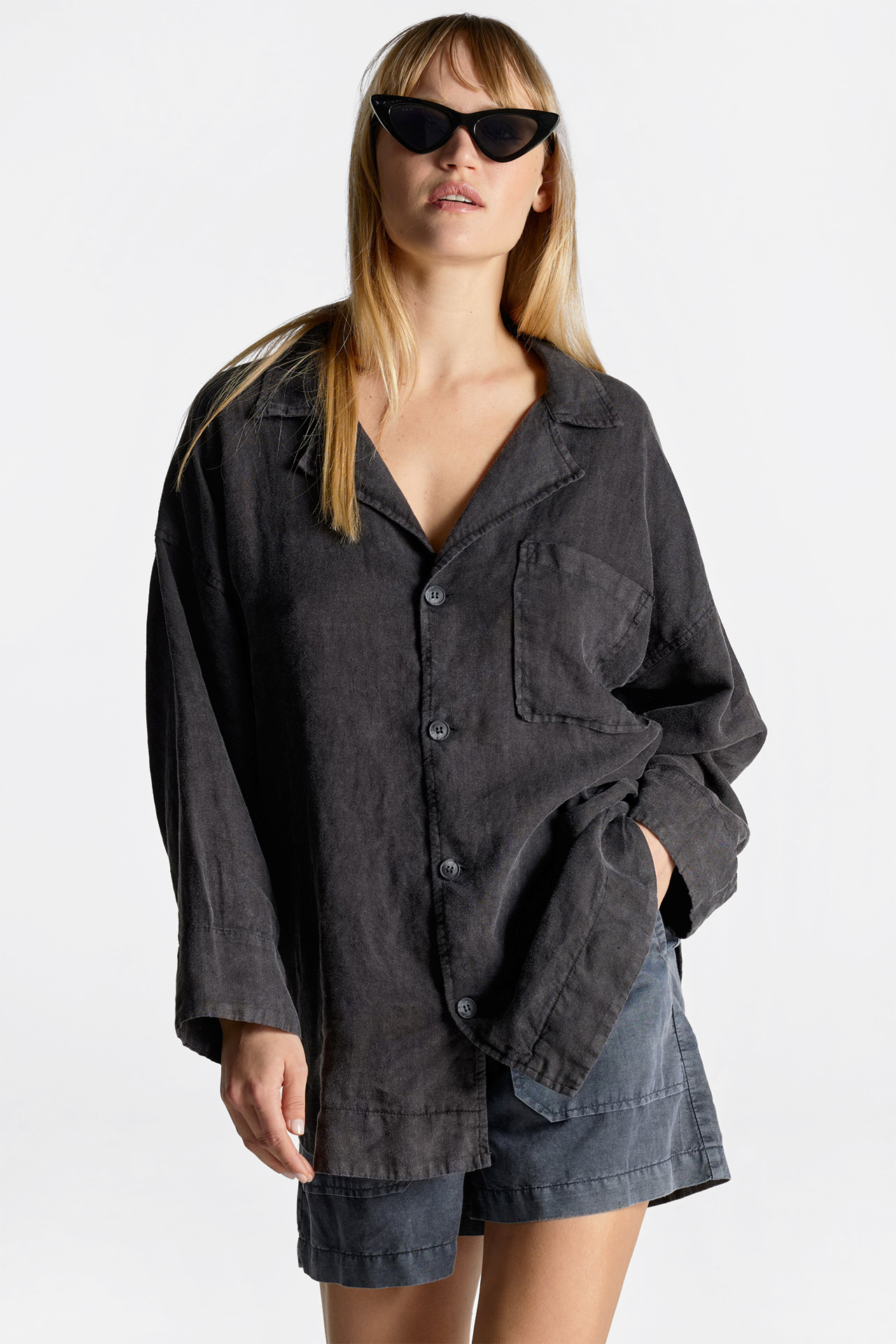 Camp-Collar Shirt