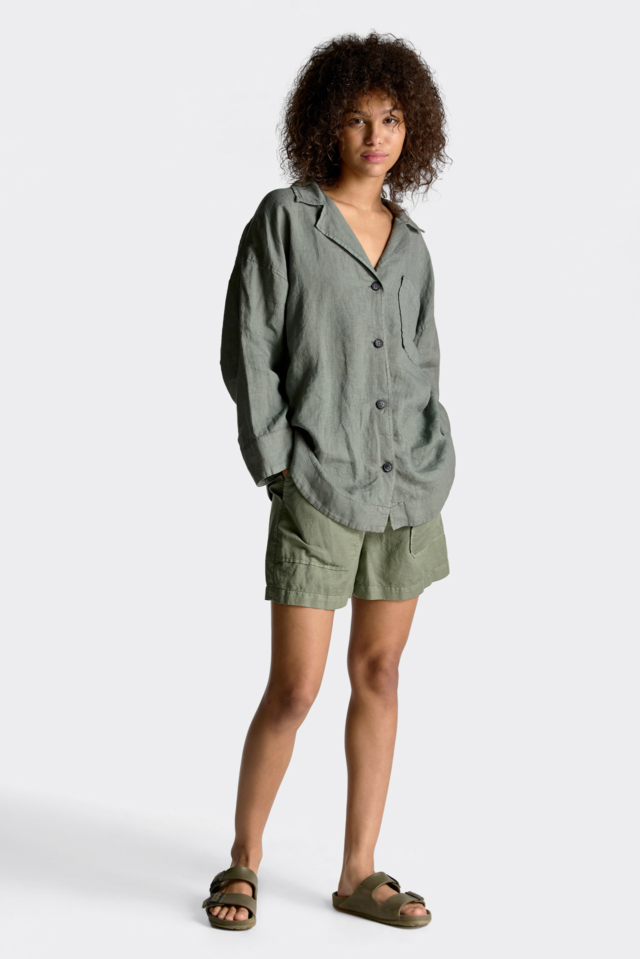 Camp-Collar Shirt