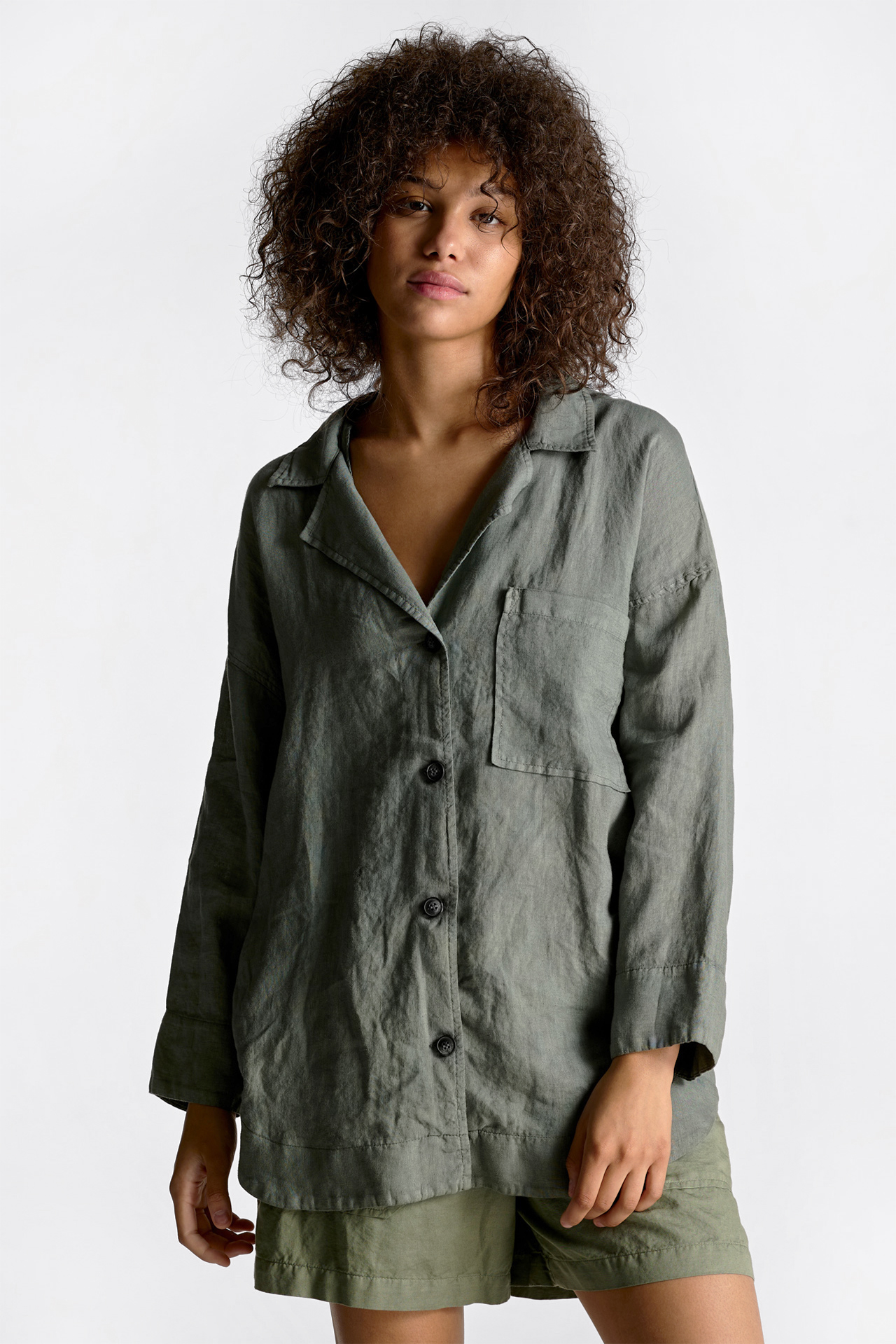 Camp-Collar Shirt