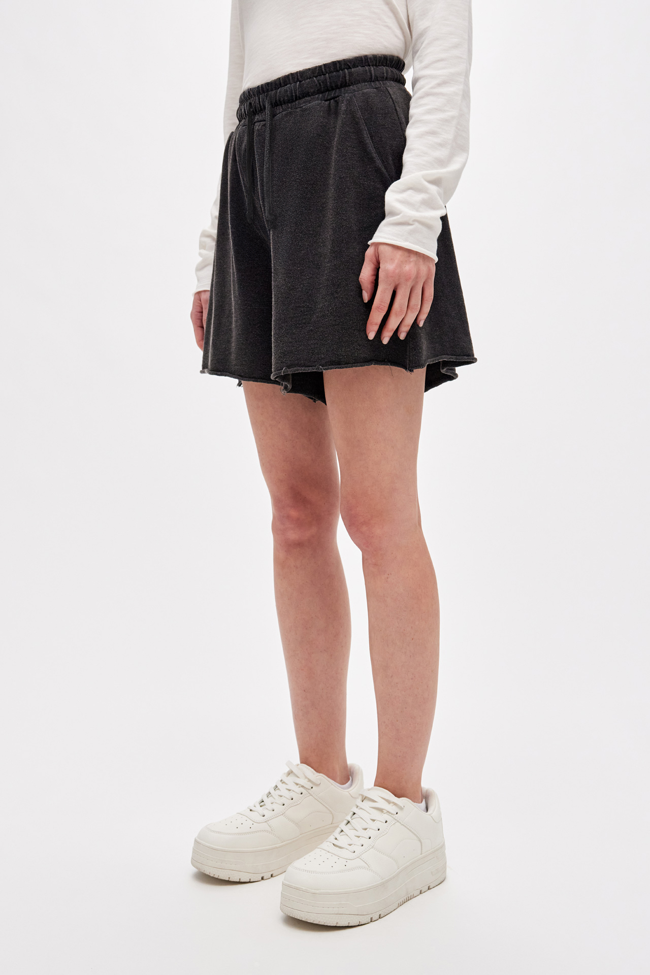 Raw Cut Sweatbermuda