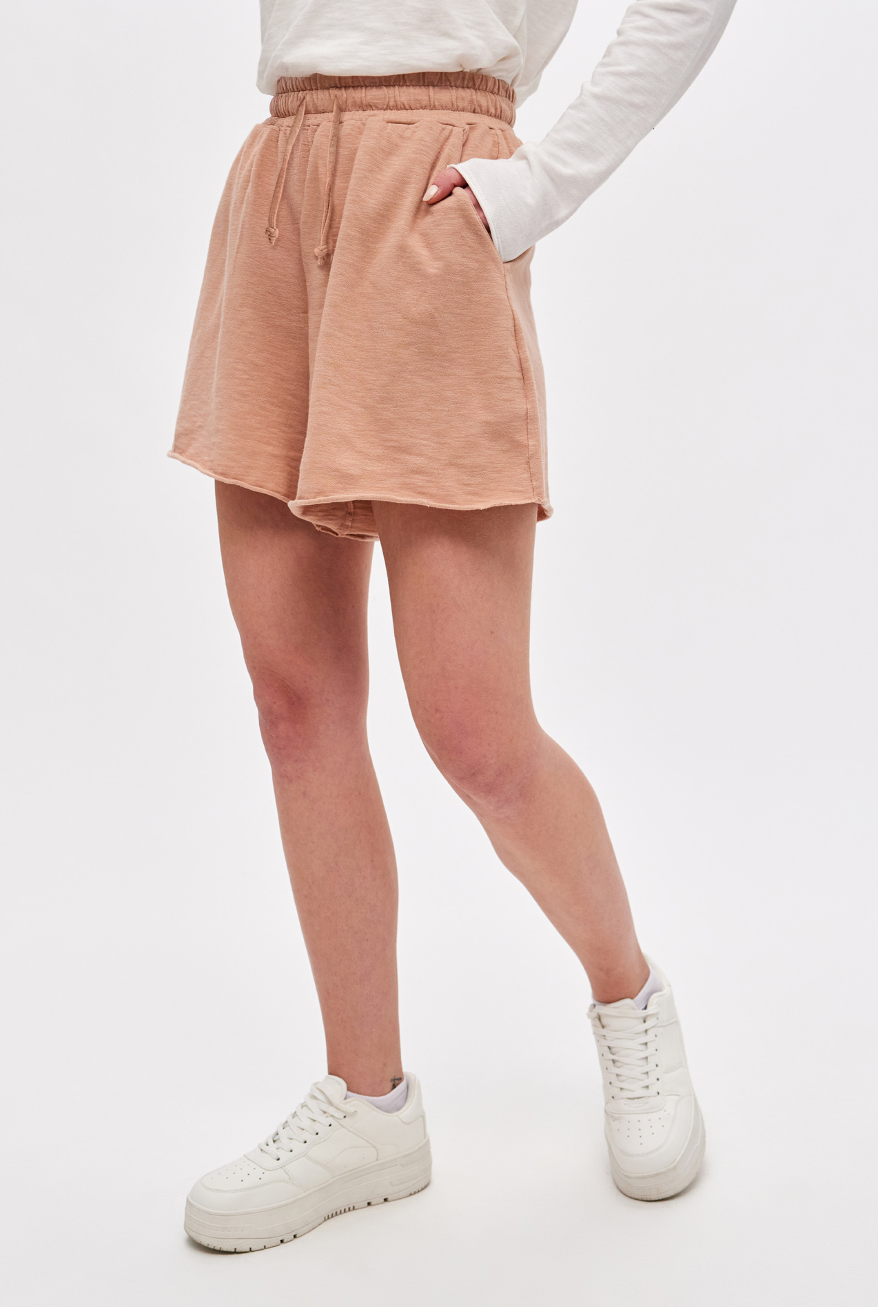 Raw Cut Sweatbermuda