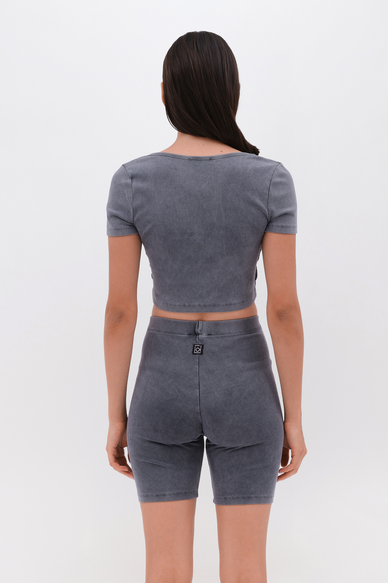 RIB CYCLING SHORTS