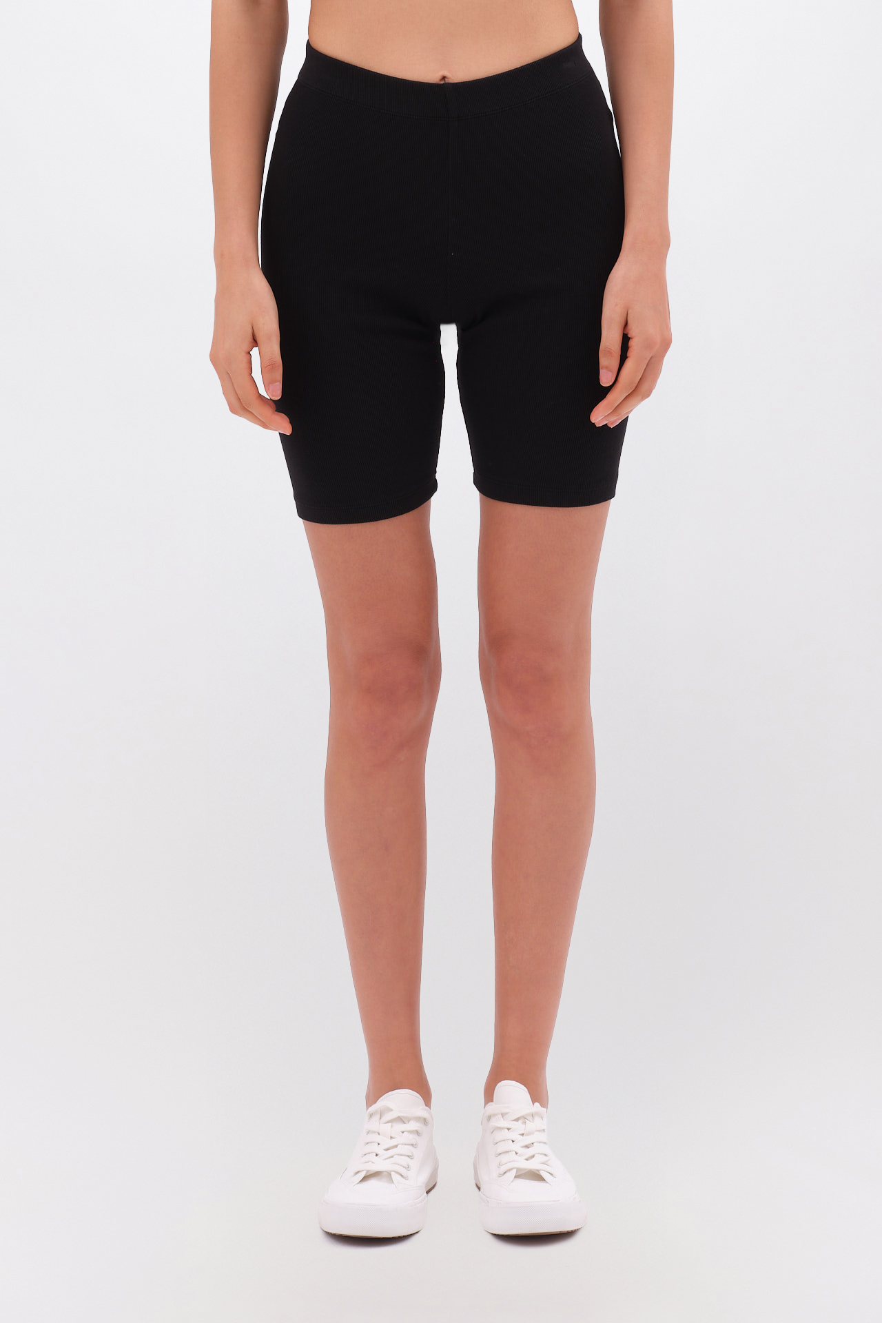 RIB CYCLING SHORTS