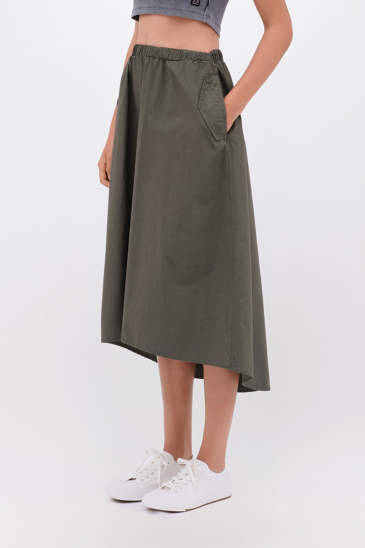 POPLIN SKIRT