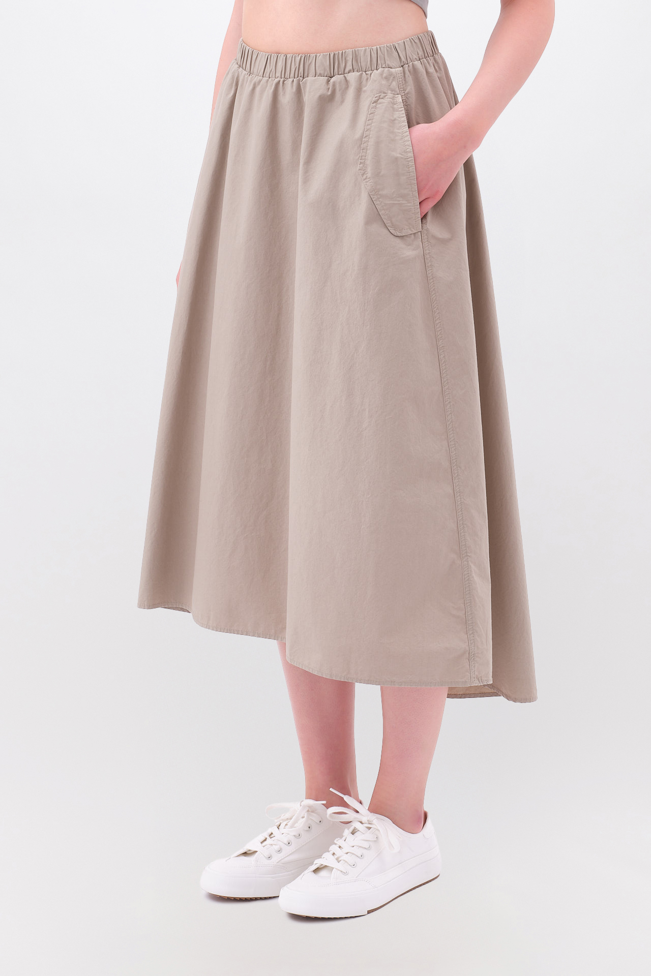 POPLIN SKIRT