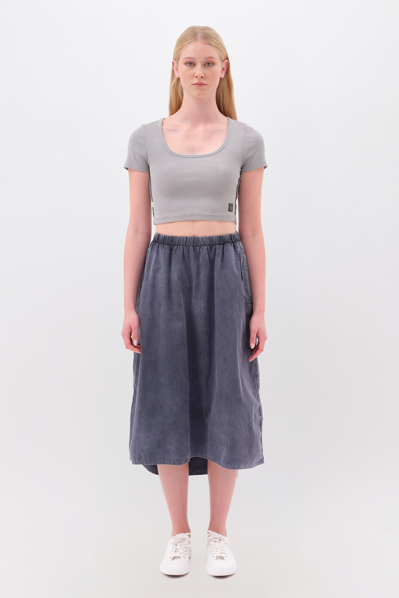 POPLIN SKIRT