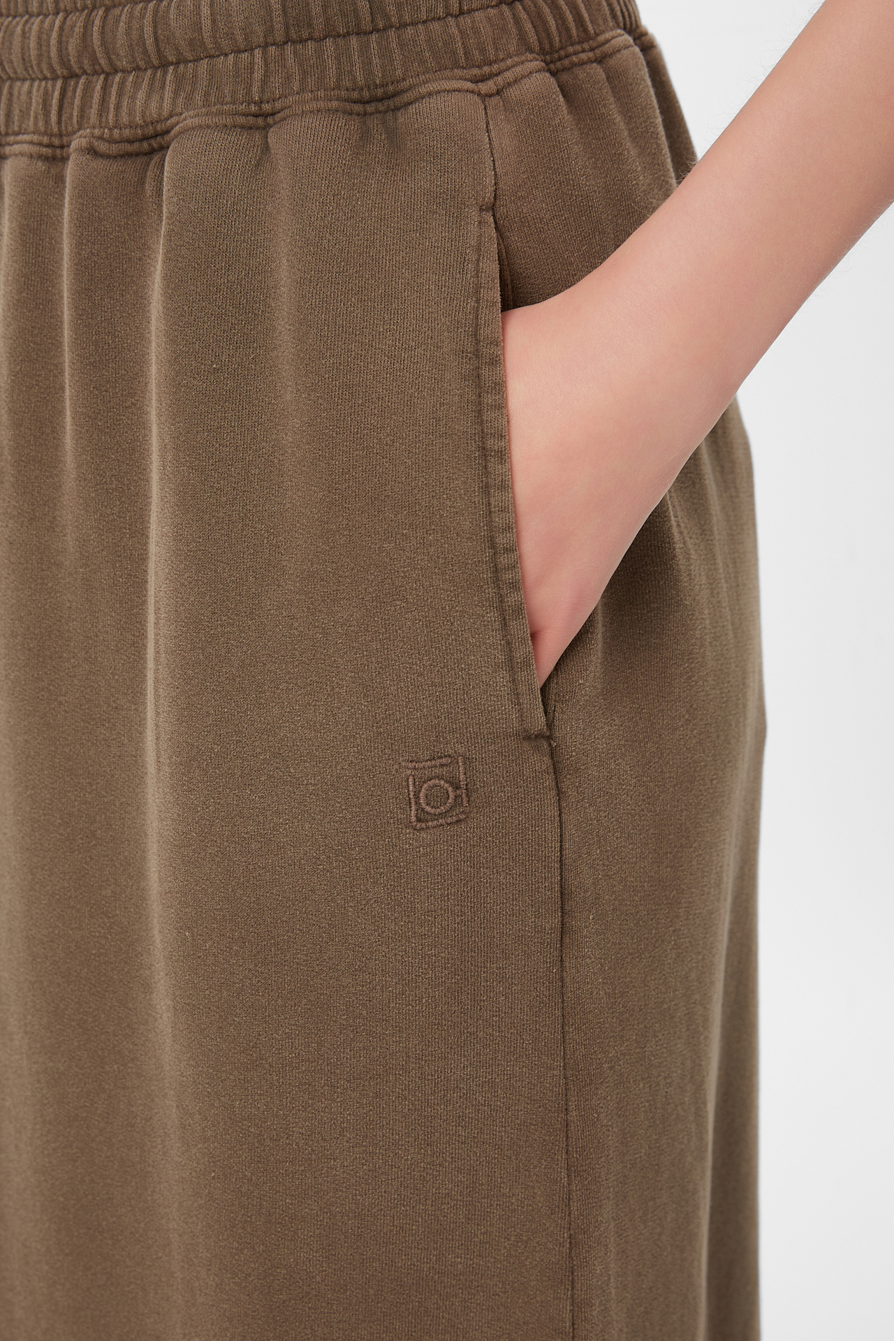 MAXI SKIRT WITH RAW EDGES