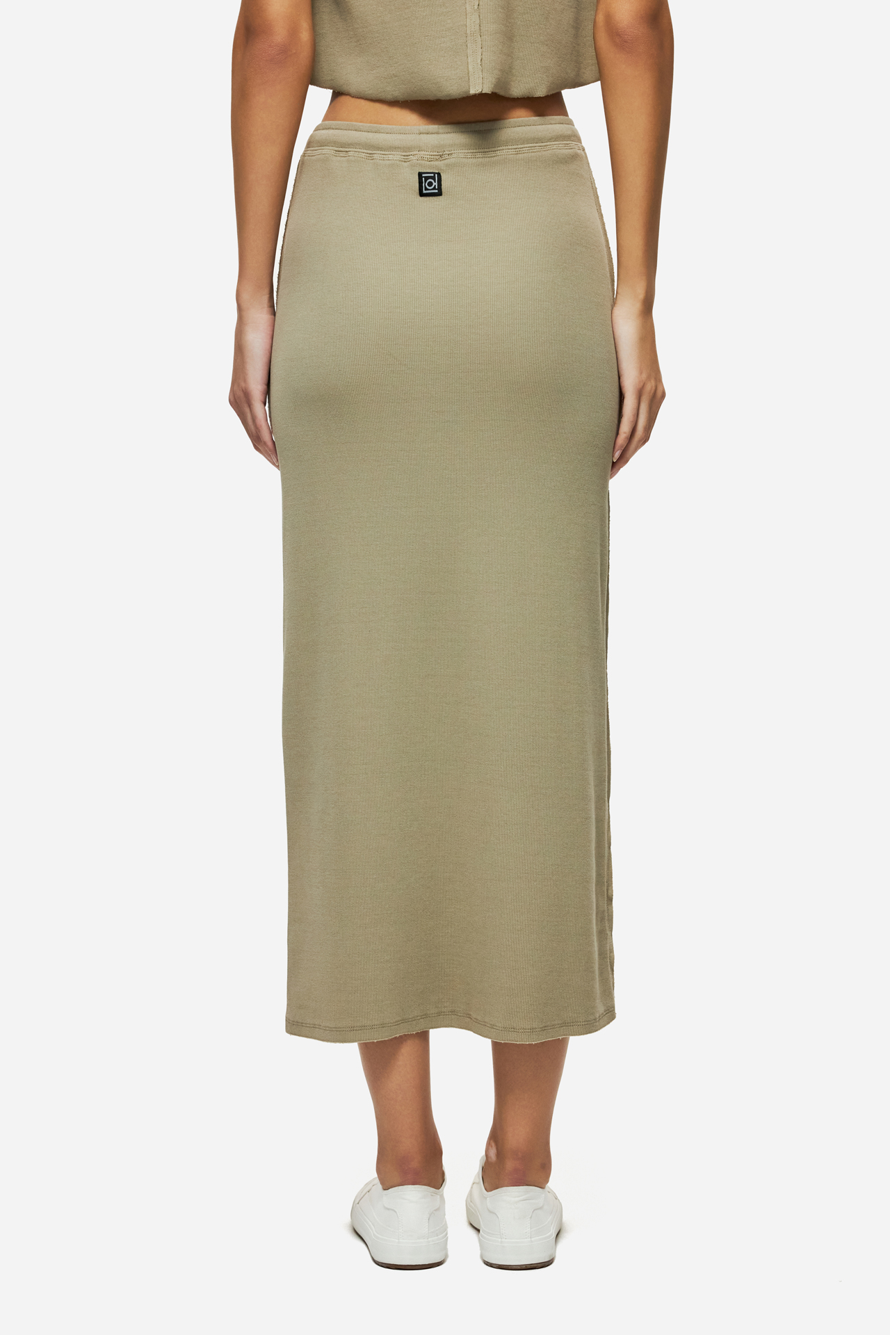 MAXI RIB SKIRT