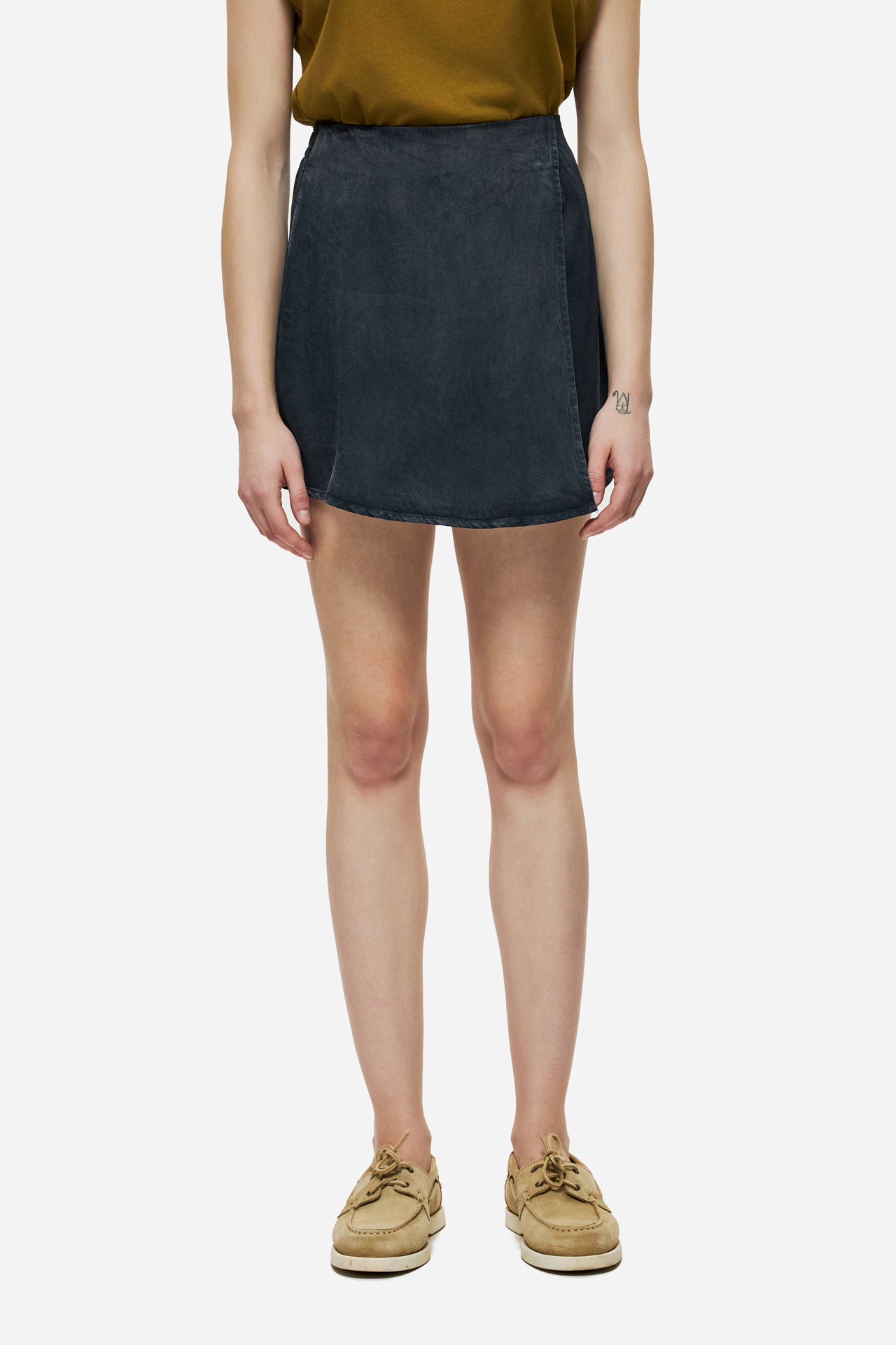 WRAP MINI SKIRT