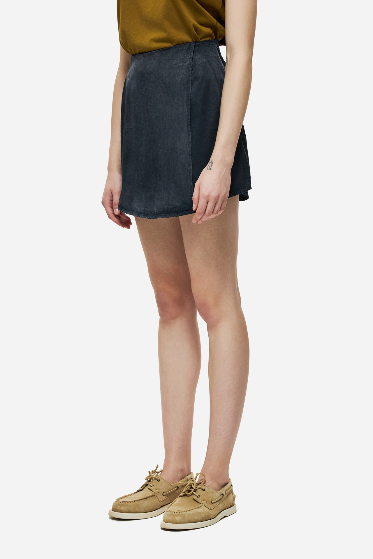 WRAP MINI SKIRT