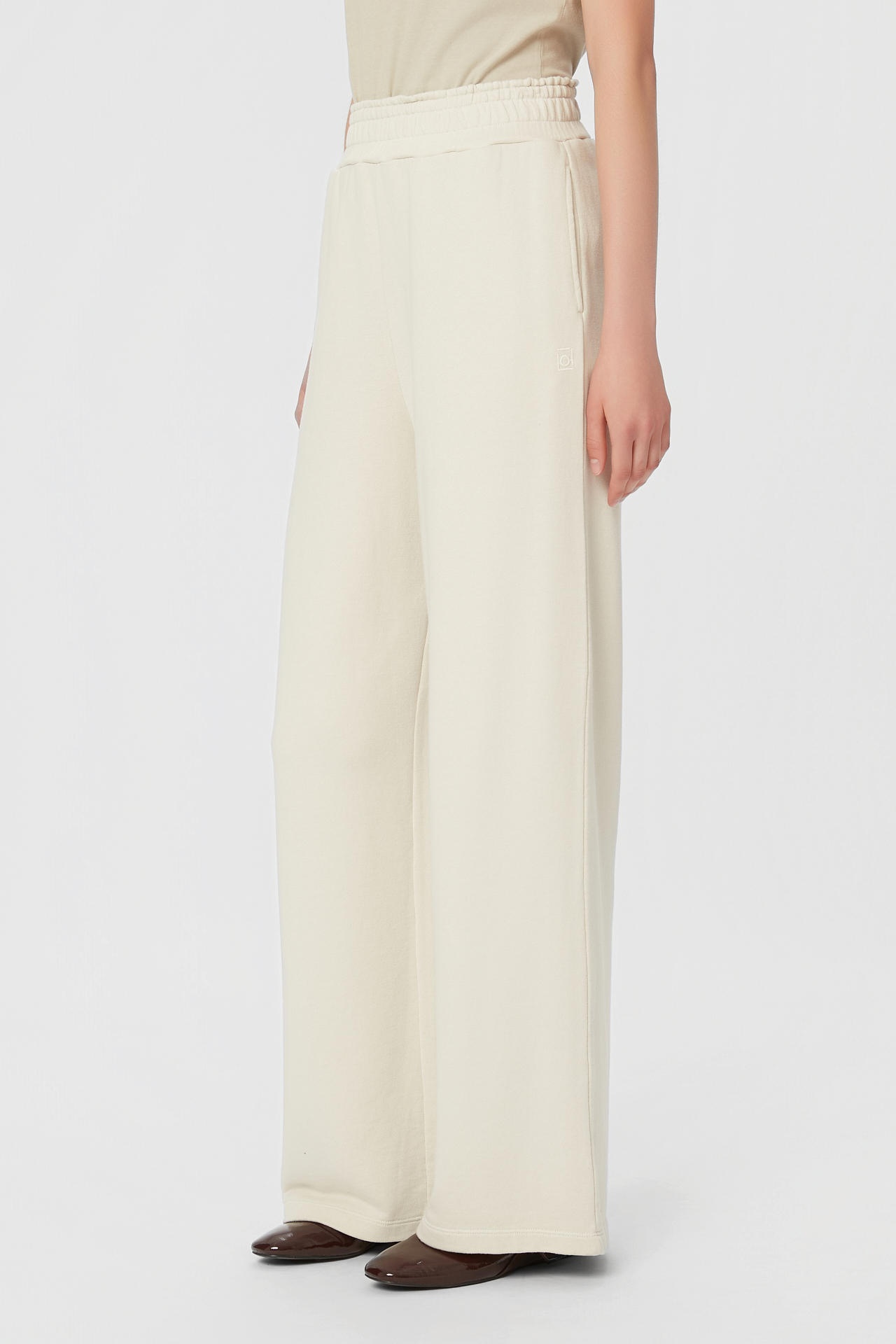 HIGH WAIST STRAIGHT LEG SWEATPANTS