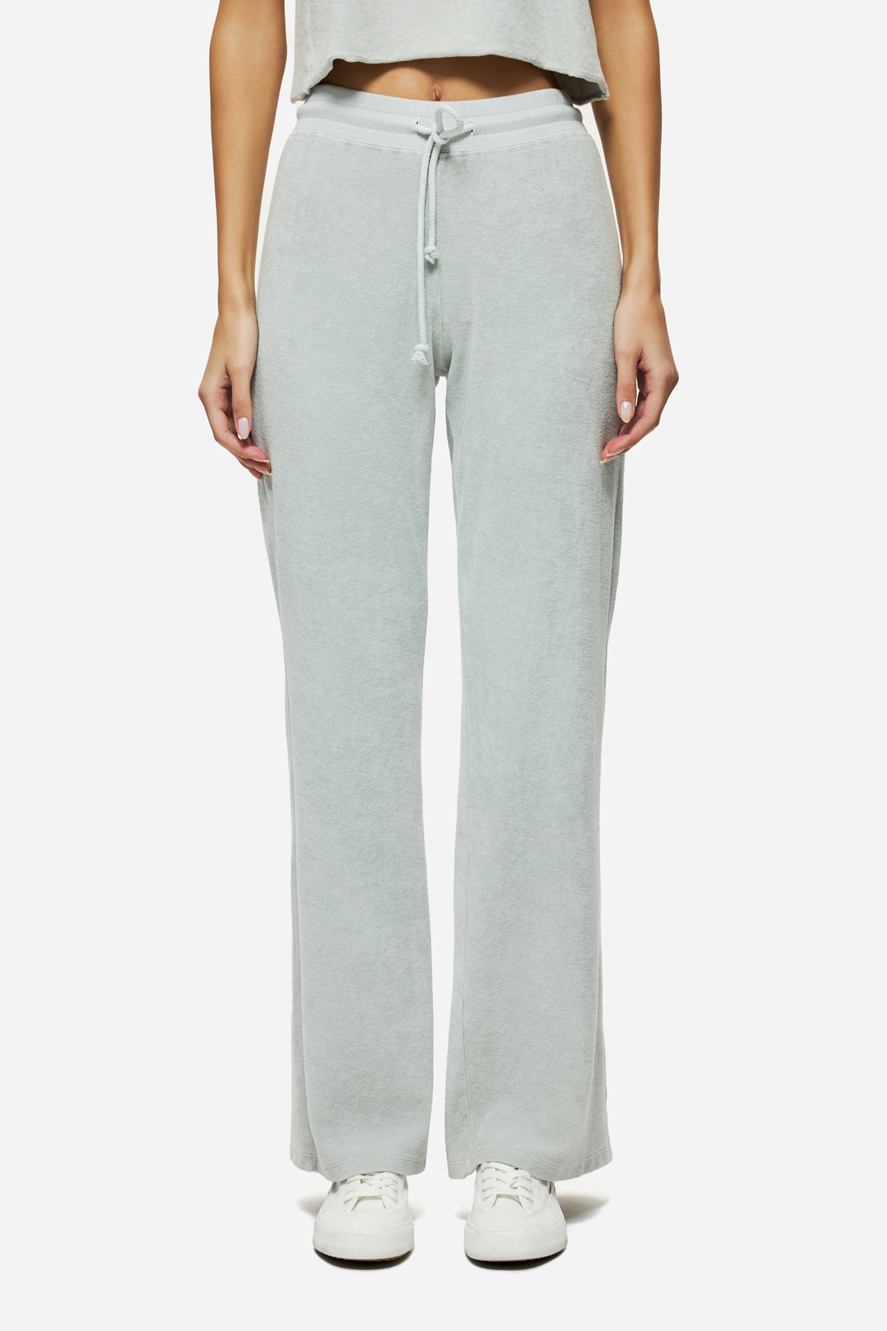 SLIM TERRY TOWEL SWEATPANTS