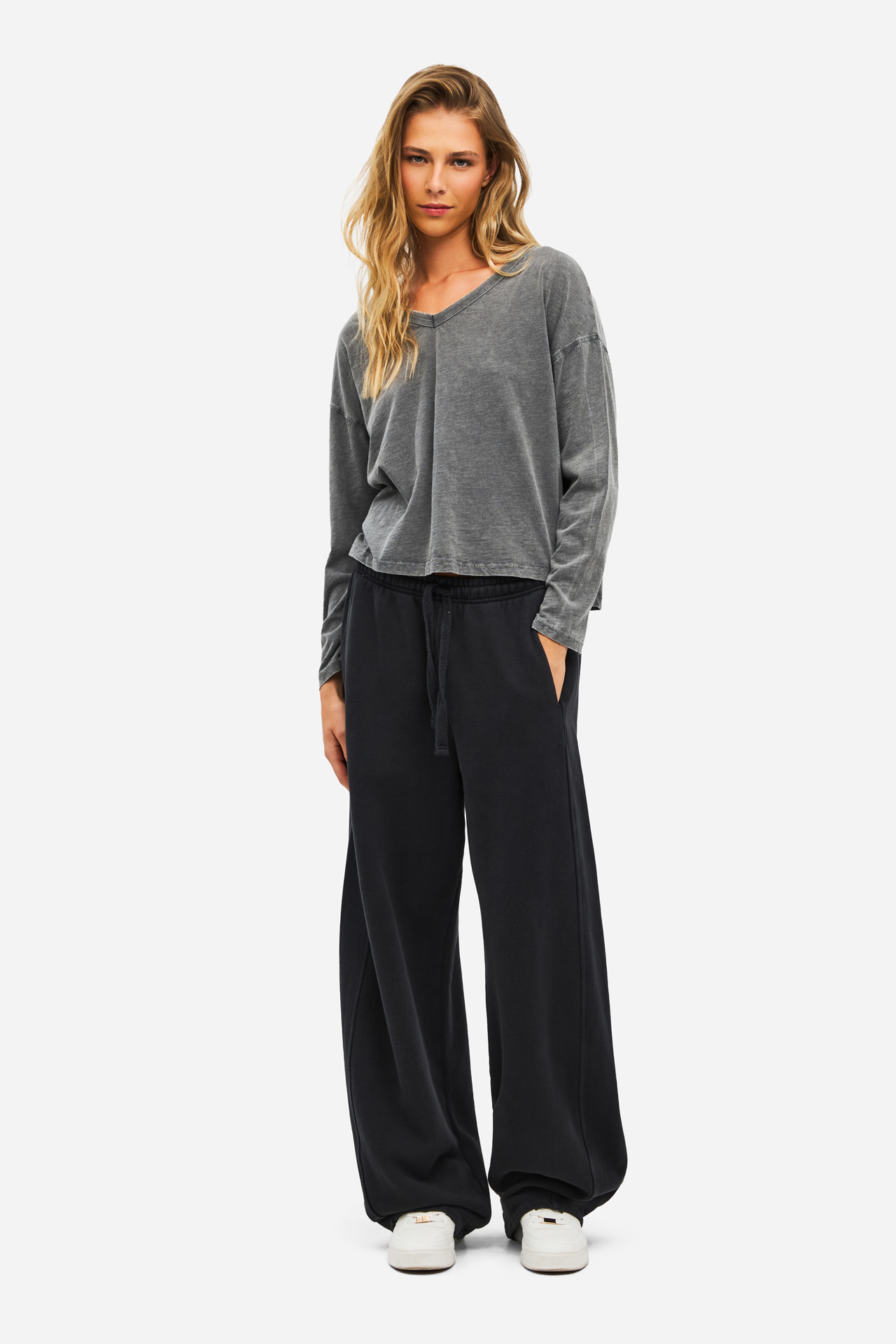 BARREL FIT SWEATPANTS
