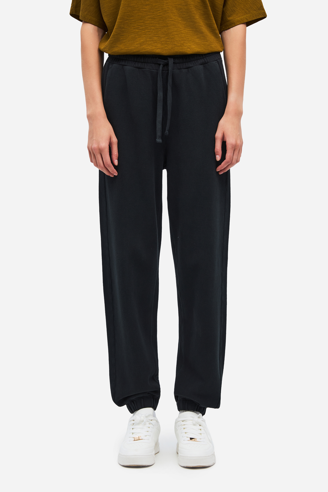 PIQUET FLEECE SWEATPANTS