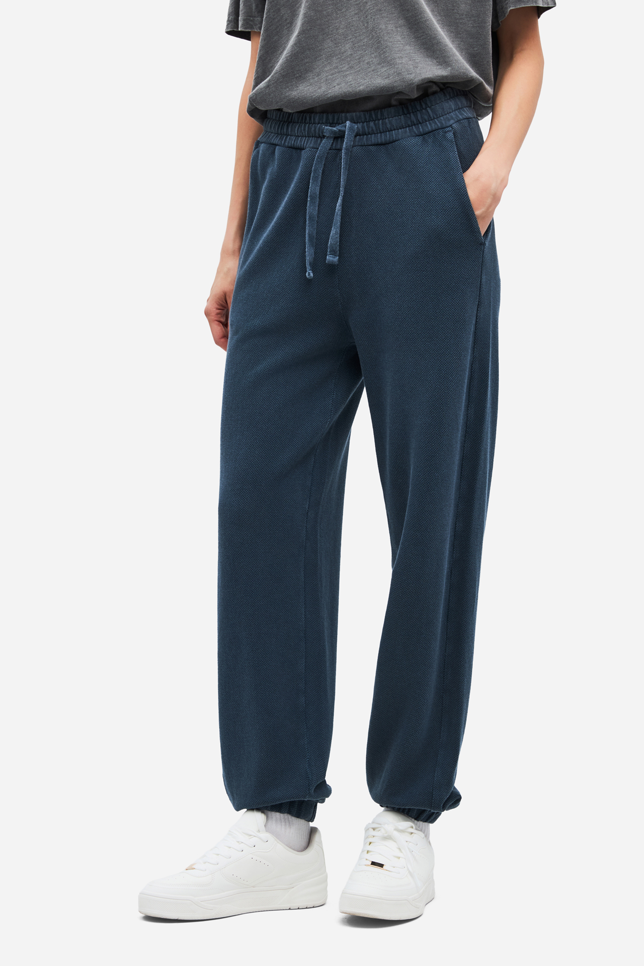 PIQUET FLEECE SWEATPANTS