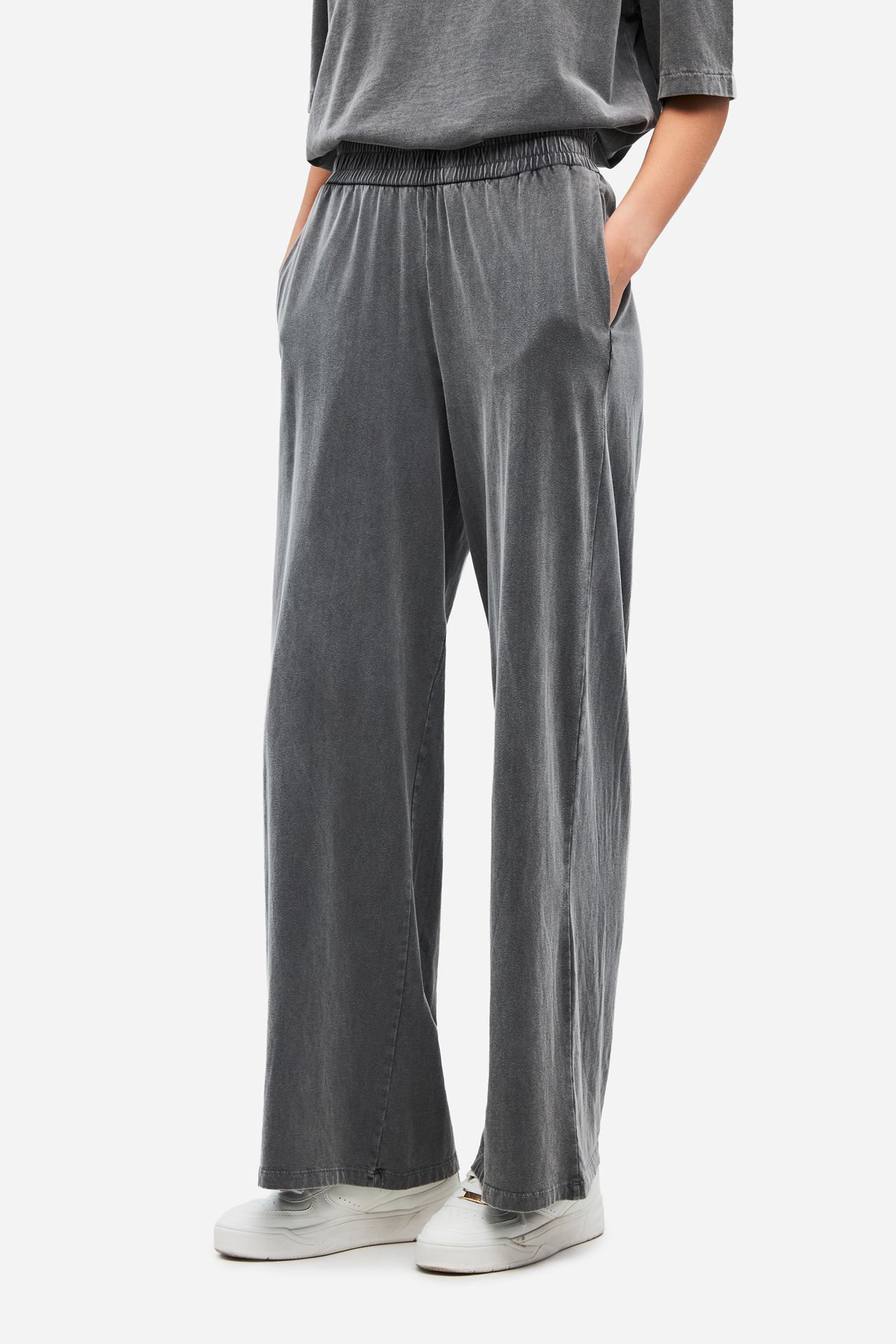 WIDE LEG LIGHT SWEATPANTS