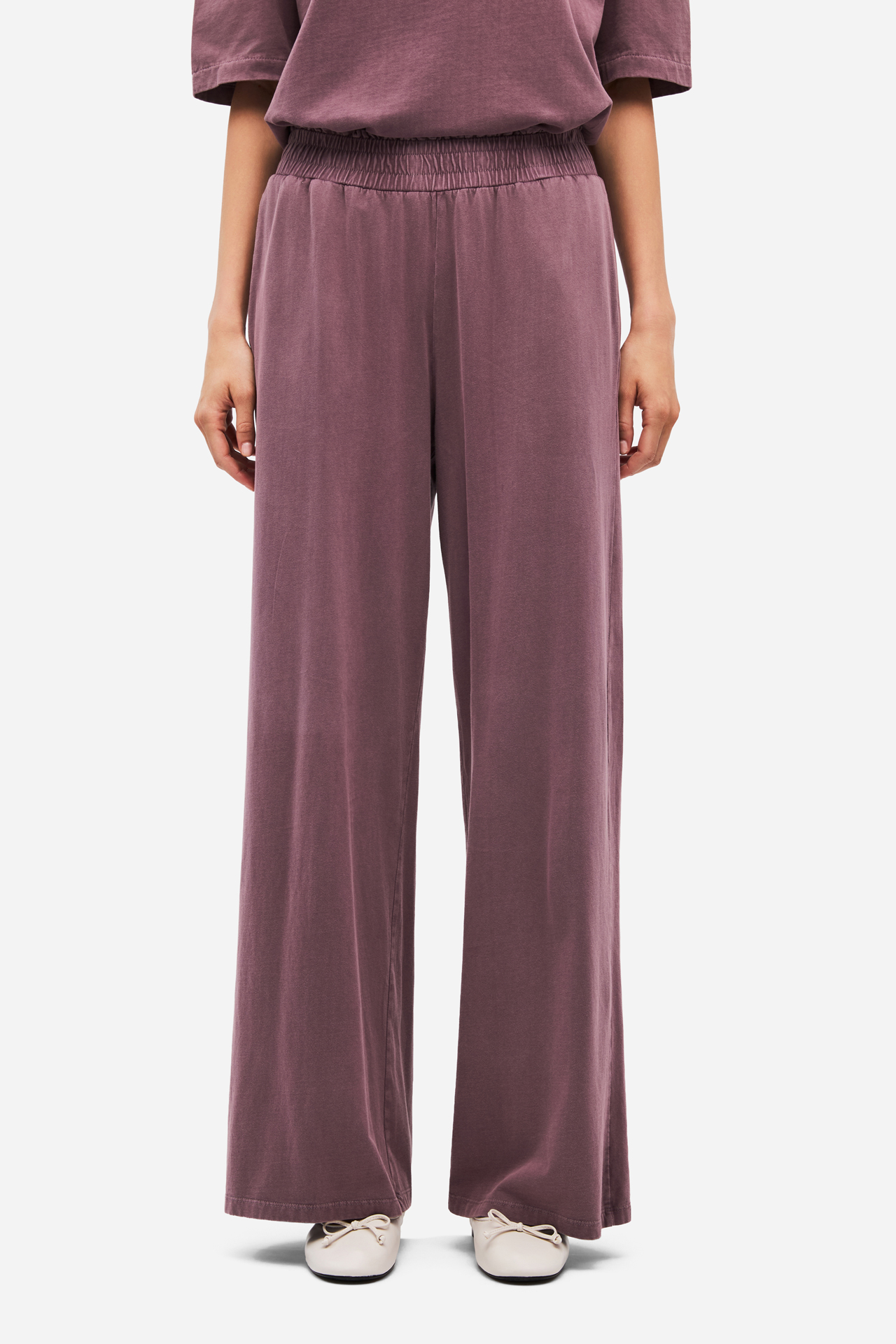 WIDE LEG LIGHT SWEATPANTS