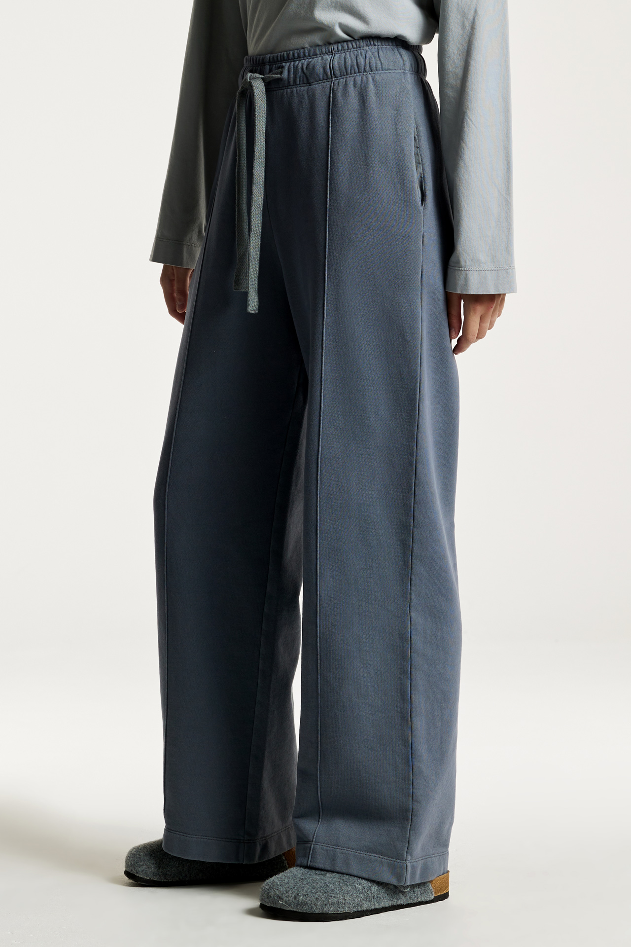 Pleated Sweatpants